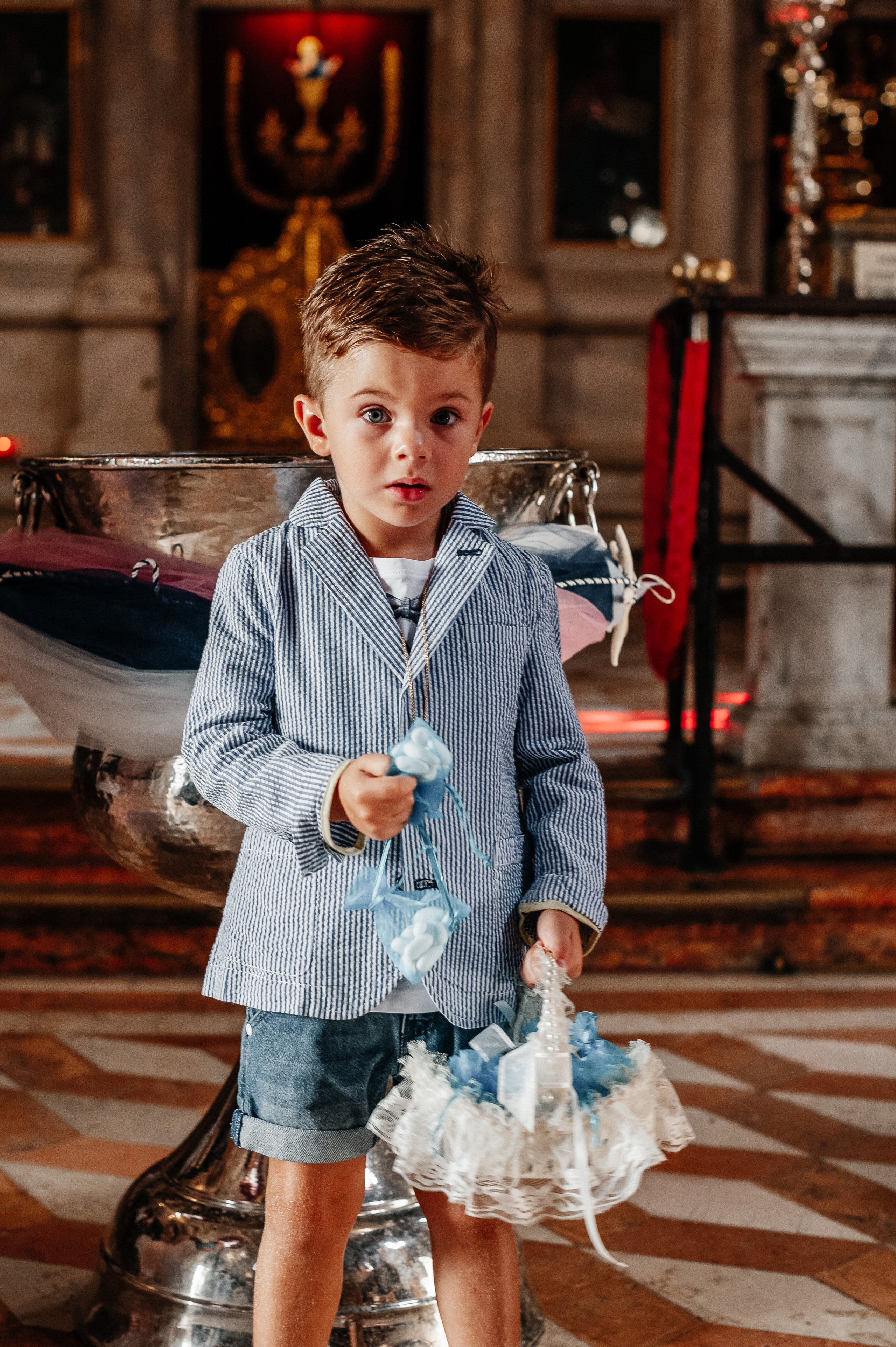 Taufe in St.-Spyridon-Kirche in Korfu, Griechenland. Newbornfotograf Kinderfotograf Ulm Familienfotograf Anastasia Neu-Ulm