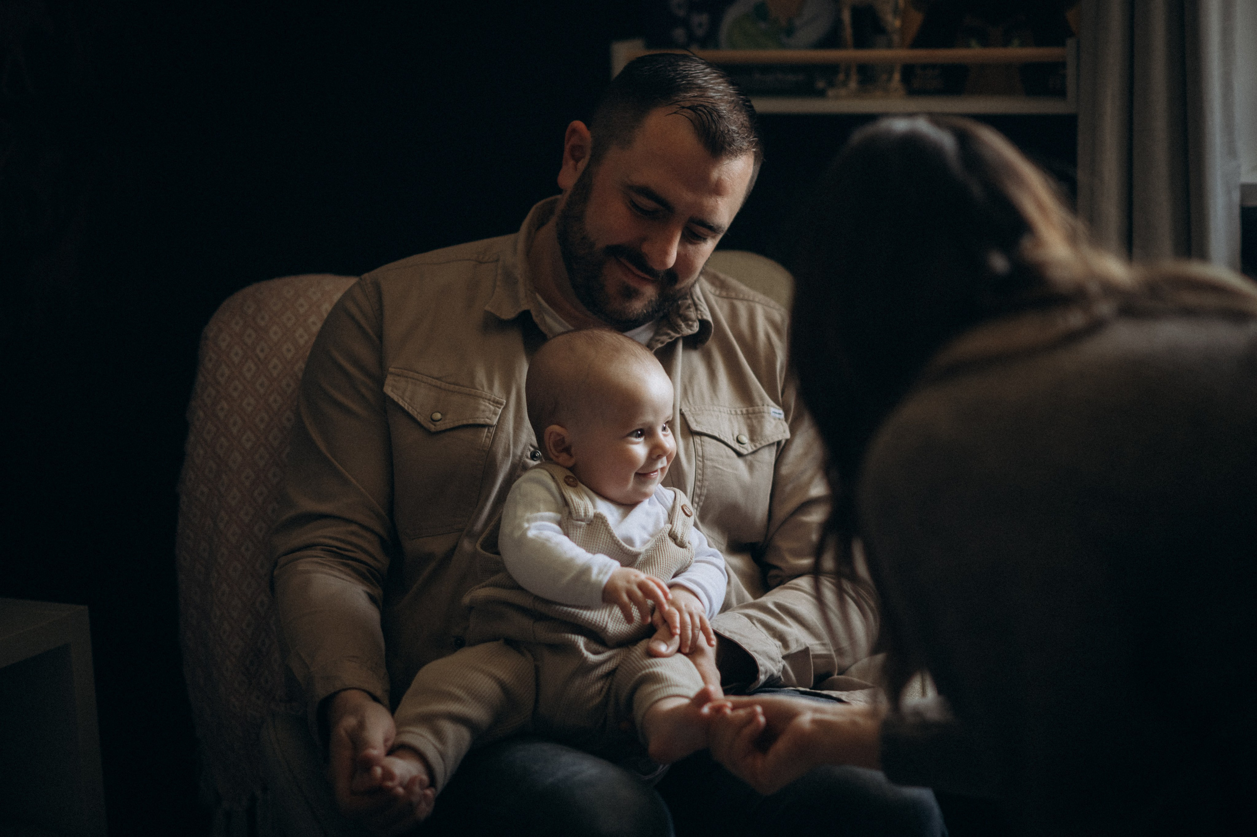 Family photoshoot with baby Daire. Wedding & Family photographer in County Donegal and Dublin, Ireland