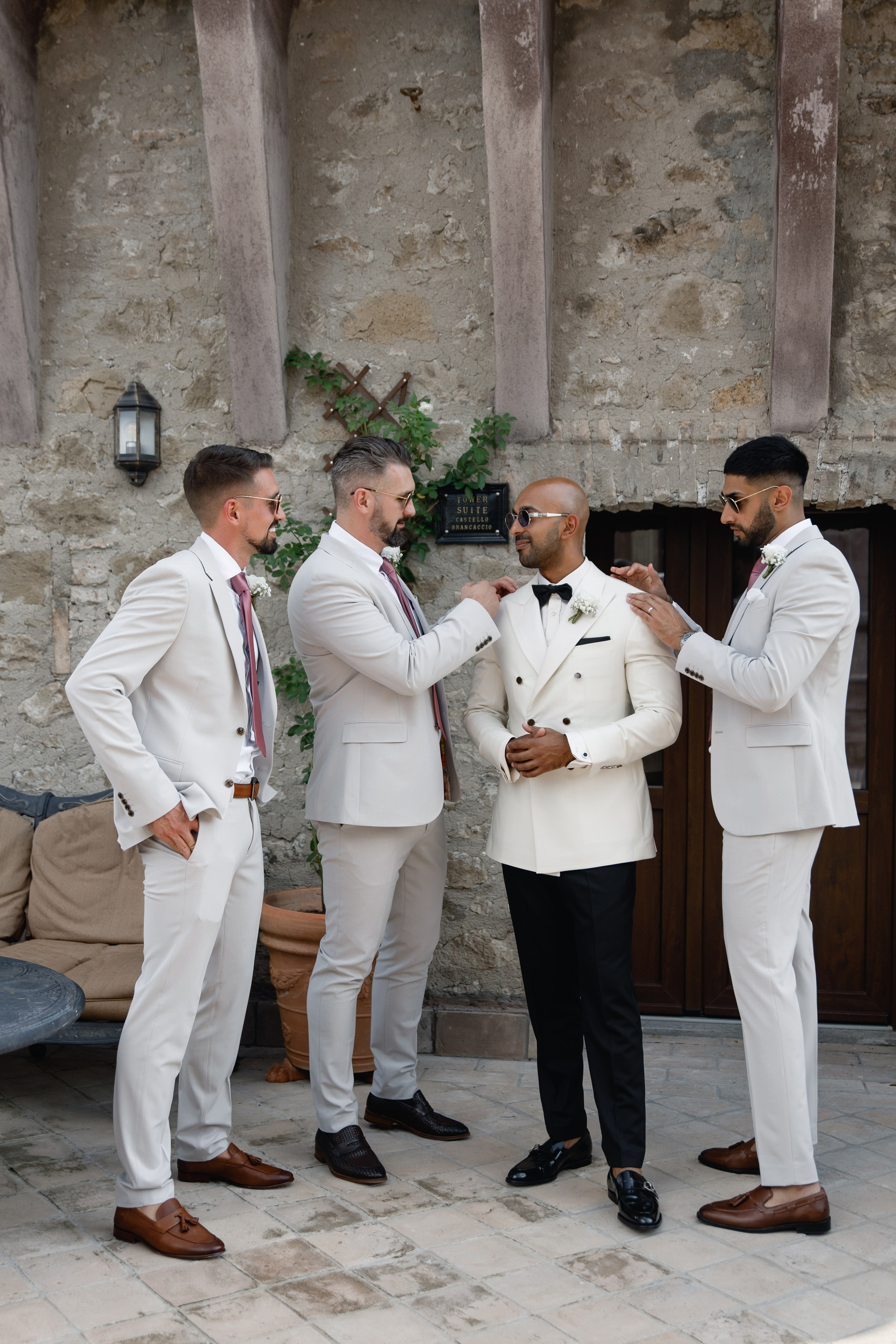 Wedding Castello Brancaccio. Wedding Photographer Rome Tuscany Como Sicily Puglia Amalfy Italy- Oksana Savenchuk