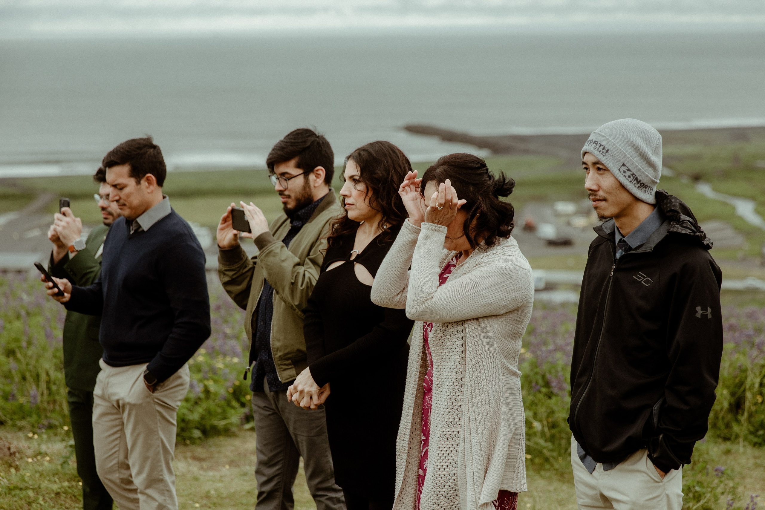 Elopement at Kvernufoss Waterfall. Iceland elopement photo and video | Nikolaichik Photo