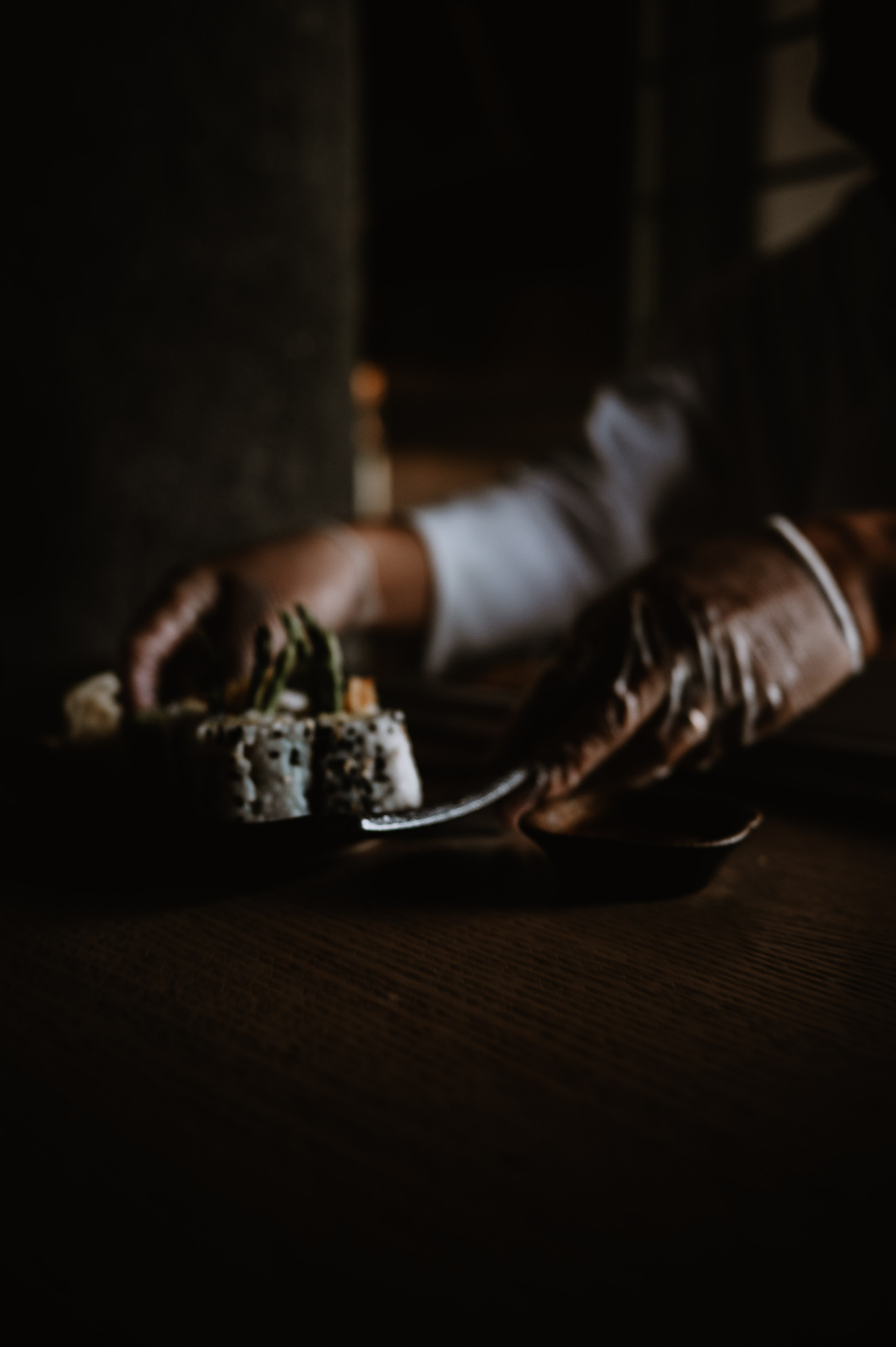 Origami sushi in Dubai. ANNA-MARIA PHOTO CONTENT CREATOR — фотограф, естет, художник і візуальний експерт Instagram у Празі