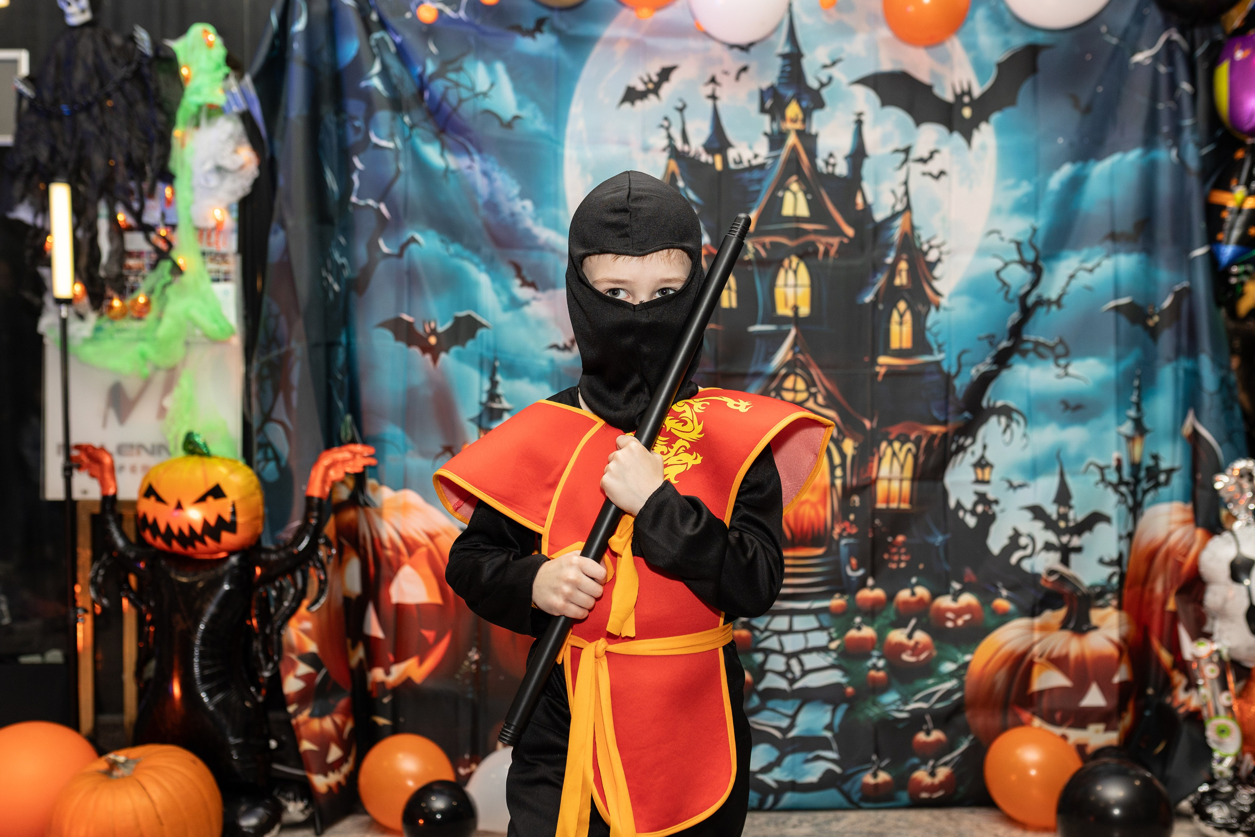 Leo dance studio Helloween 2025. Семейный и детский фотограф в Варшаве Мила Бобровская