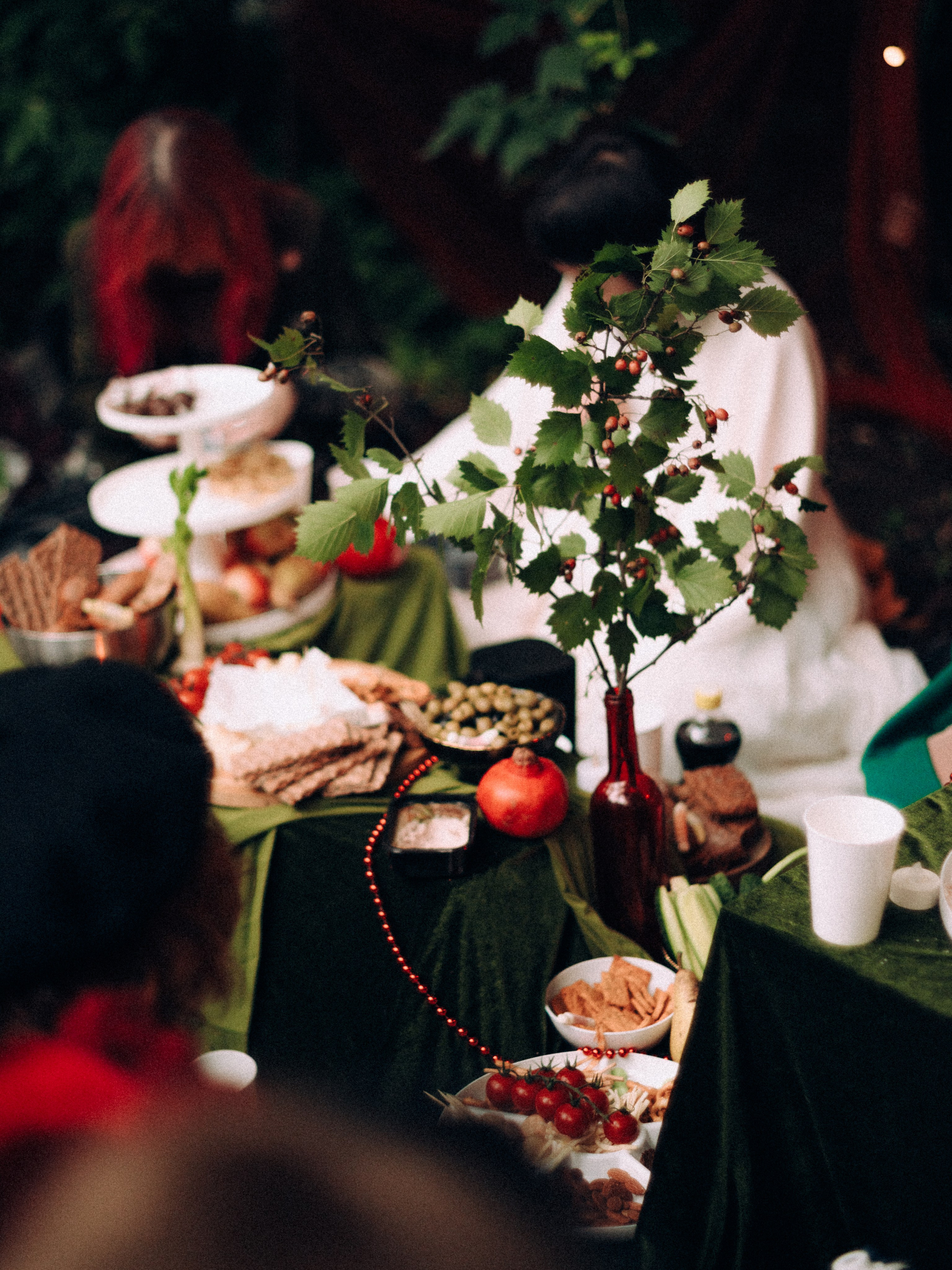 Witches' picnic — fantasy themed event. Moth & Moss Photography