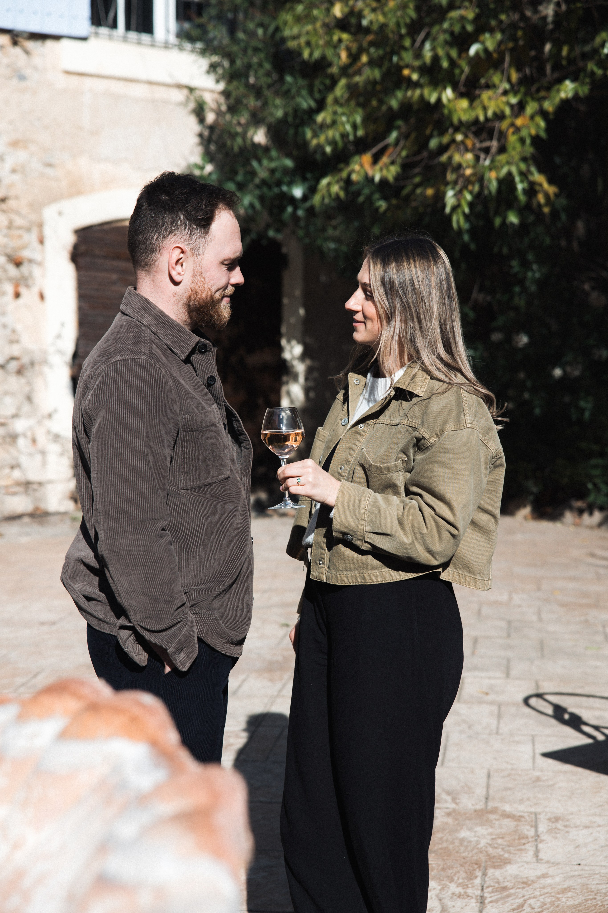 Фотосессия помолвки для Джесси и Стива в Château du Puits es Pratx. Евгения Смирнова — фотограф в Тулузе и юго-западной Франции