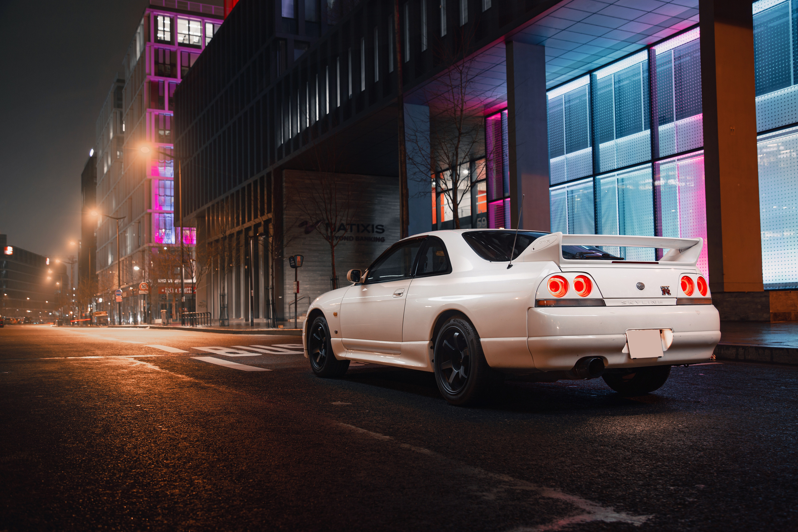 Nissan Skyline GT-R R33. Photographe de voitures à Paris — Vitalii Motruk