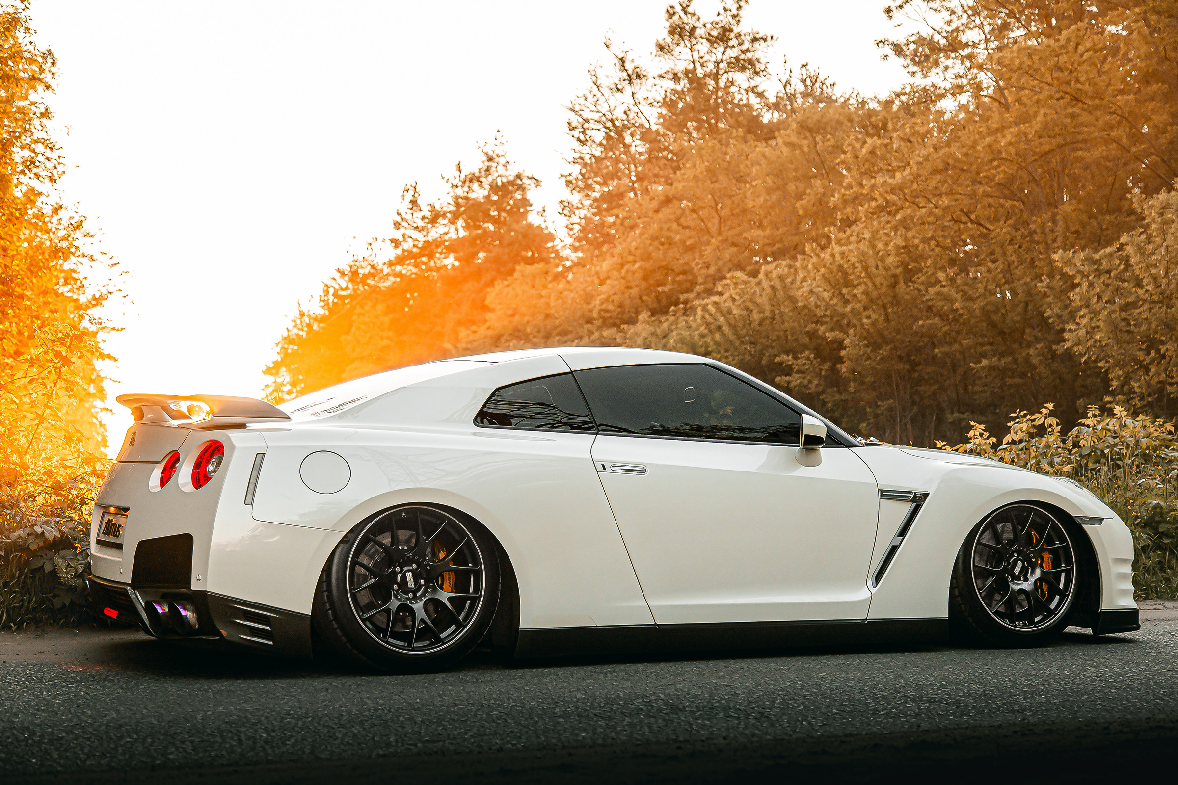 Nissan GT-R. Photographe de voitures à Paris — Vitalii Motruk