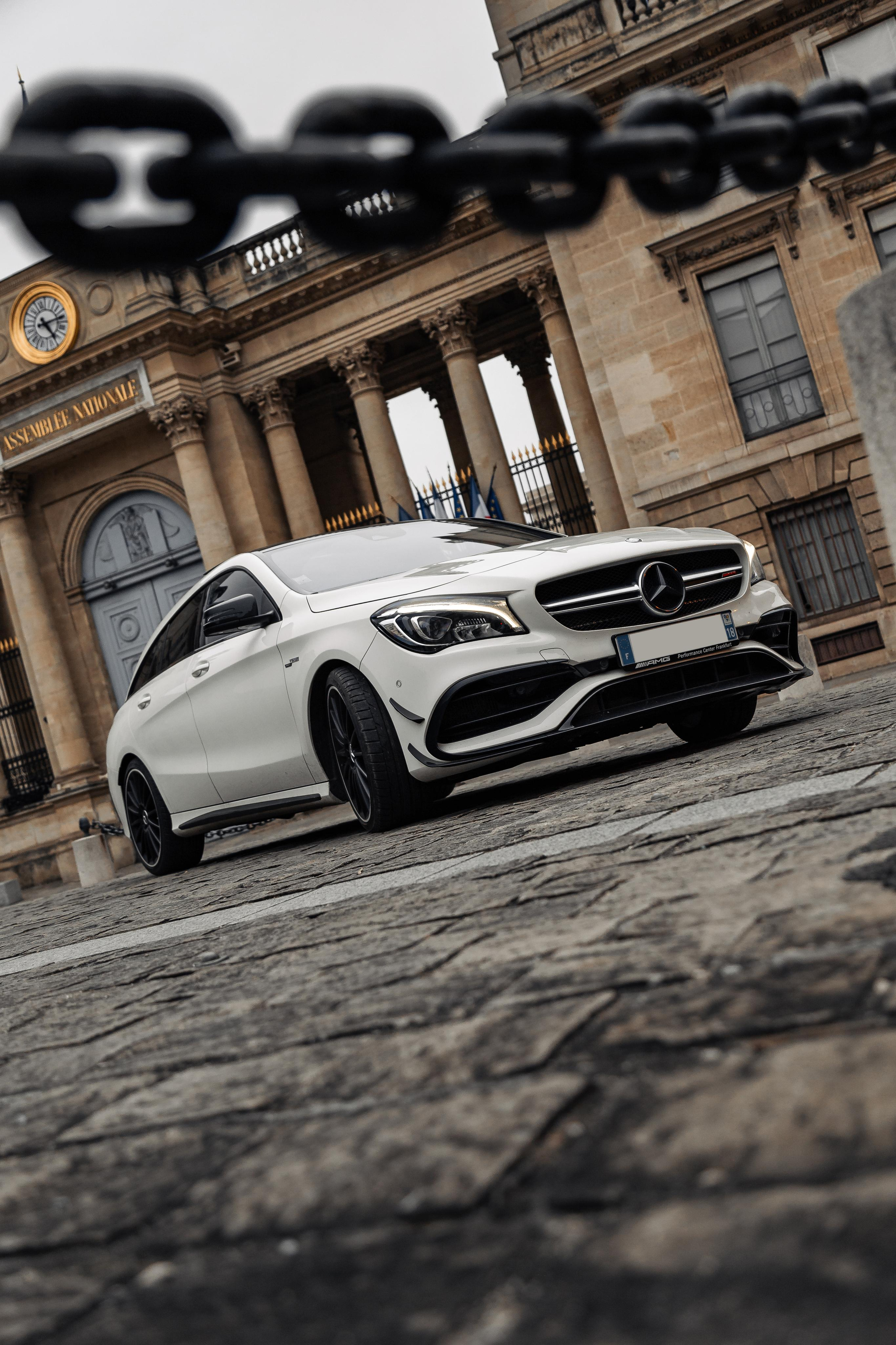 Mercedes-Benz CLA 45 AMG. Photographer in Paris — Vitalii Motruk