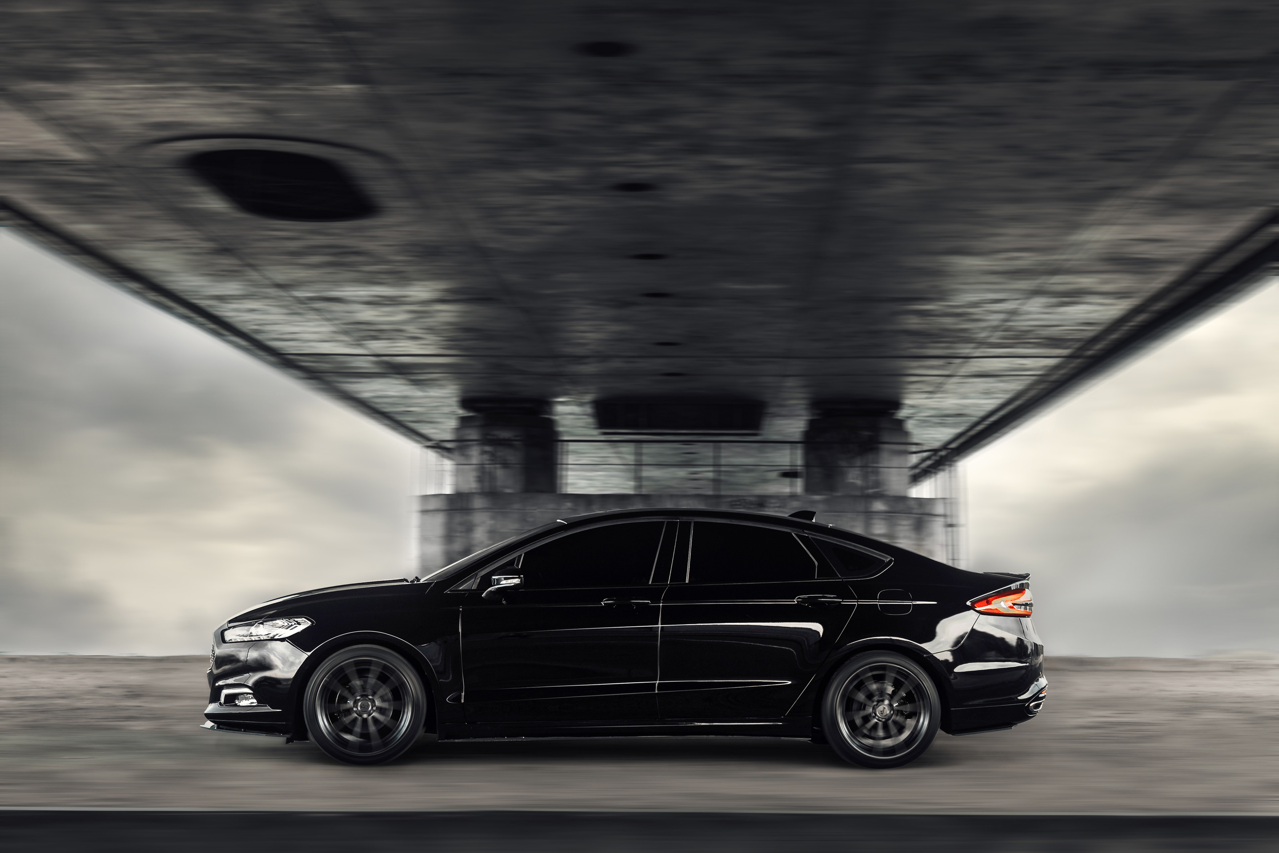 Ford Fusion. Photographer in Paris — Vitalii Motruk