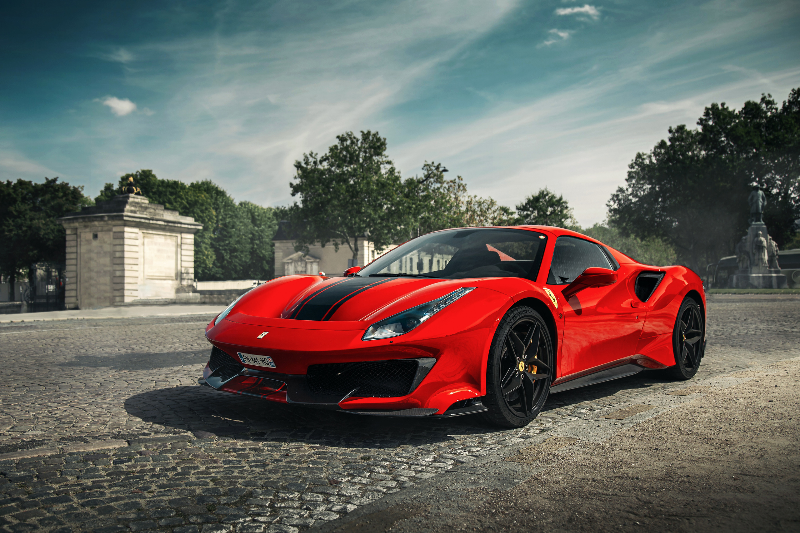 Ferrari 488 Pista. Photographer in Paris — Vitalii Motruk