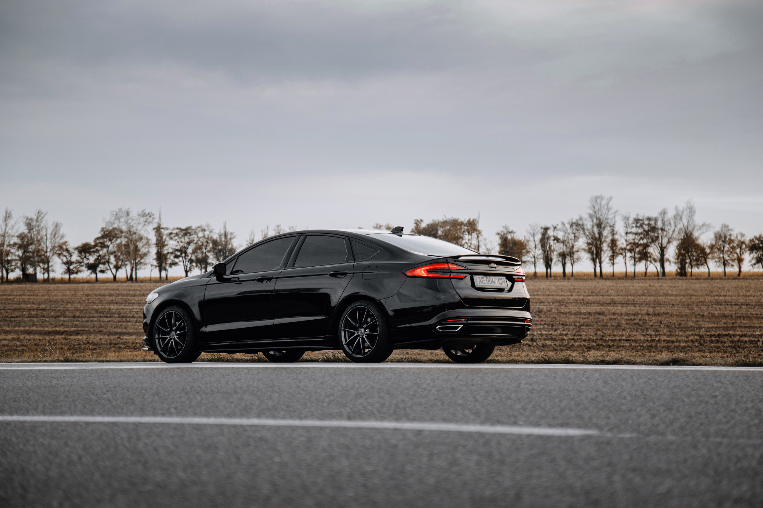 Ford Fusion. Photographer in Paris — Vitalii Motruk