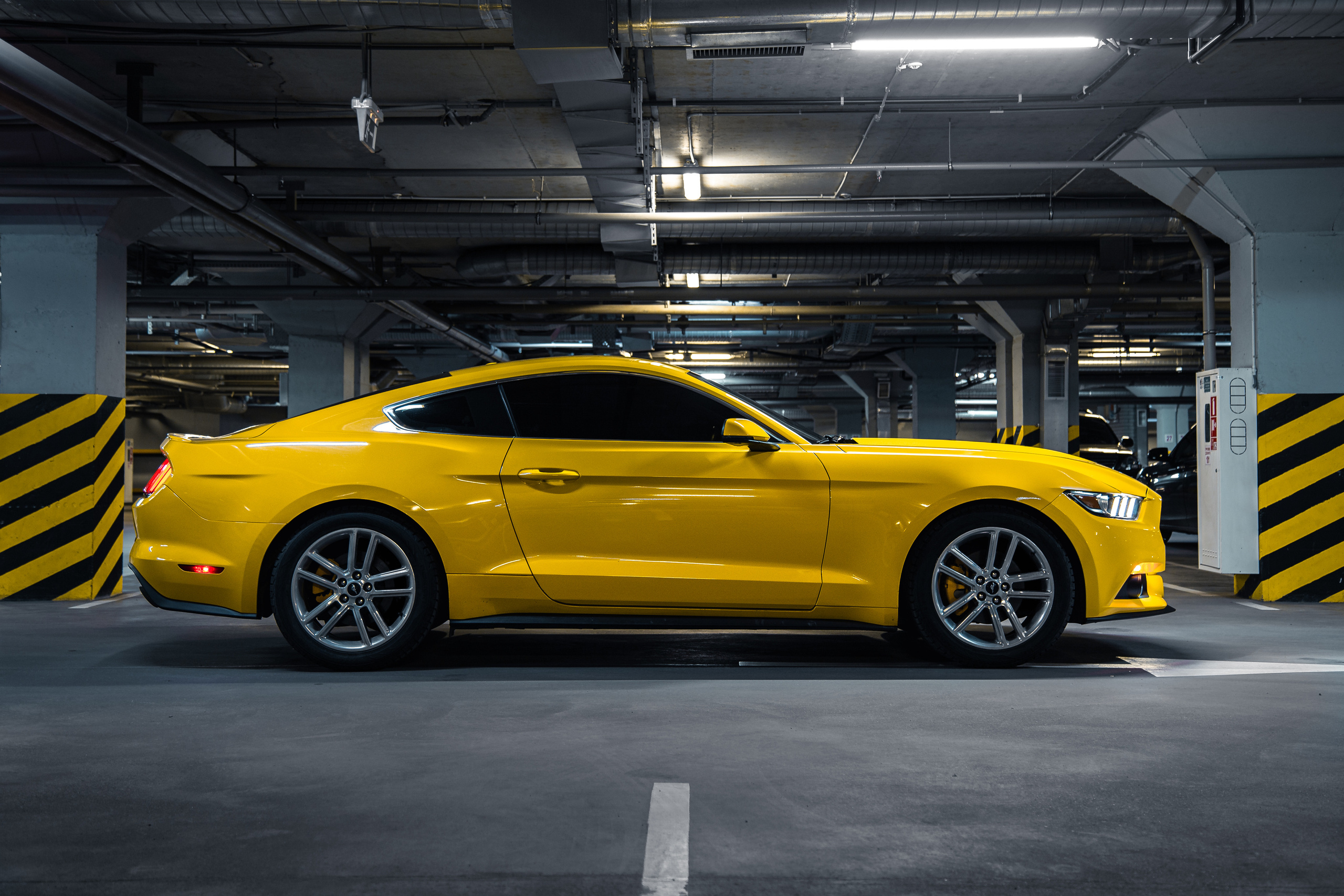 Ford Mustang. Photographe de voitures à Paris — Vitalii Motruk