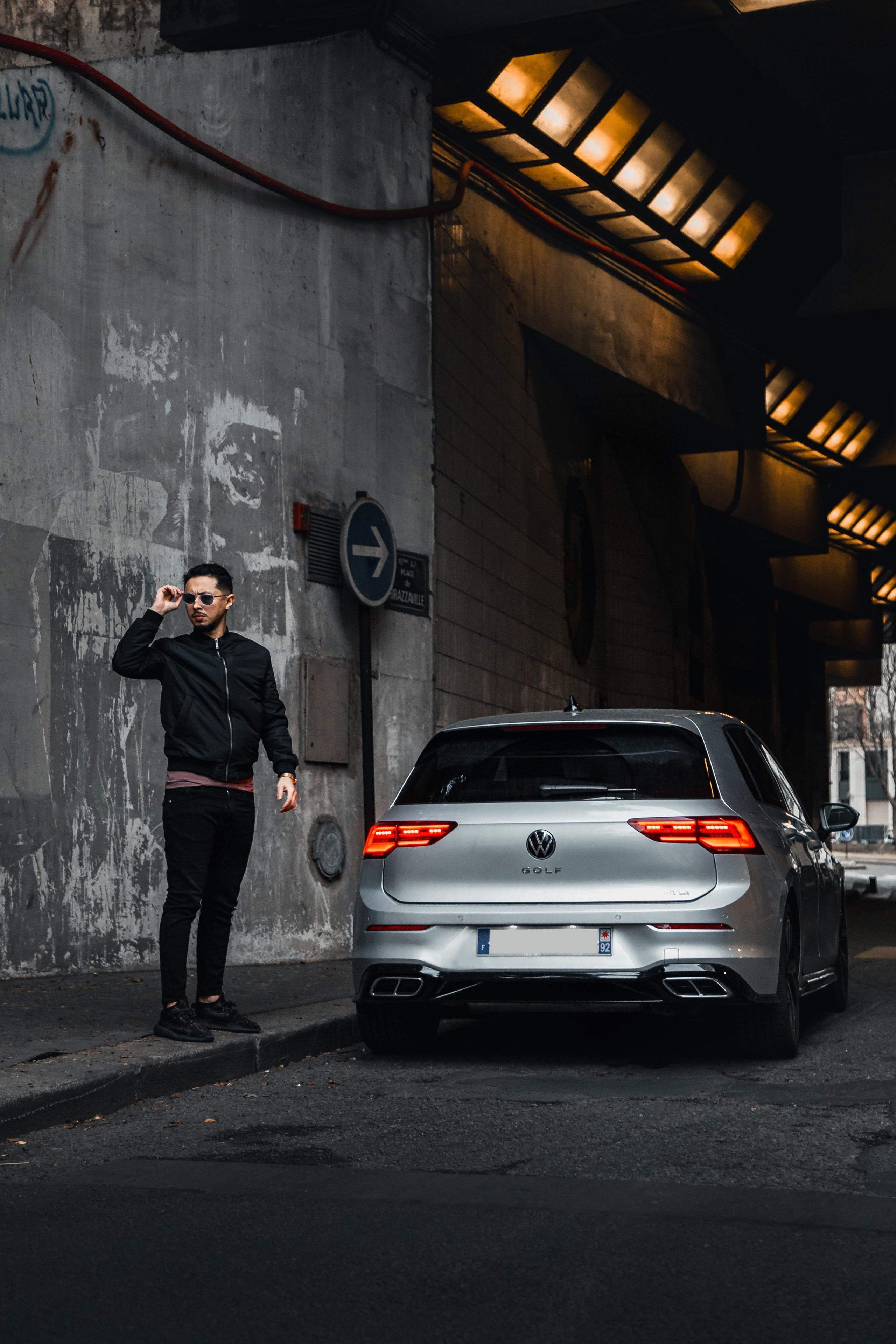 Hamza x Golf 8 R-line. Photographer in Paris — Vitalii Motruk