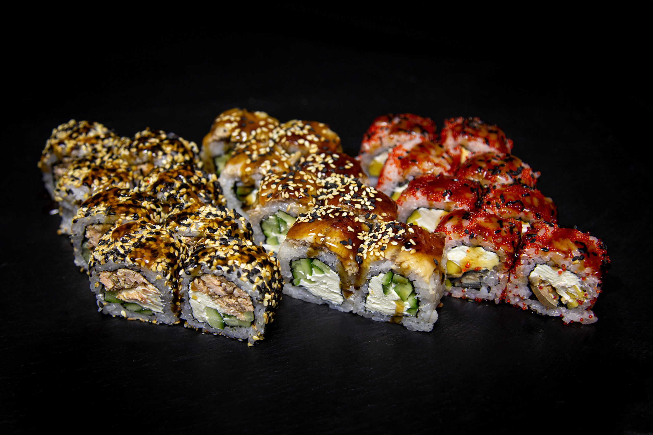 Sushi and Burger. Photographer in Paris — Vitalii Motruk