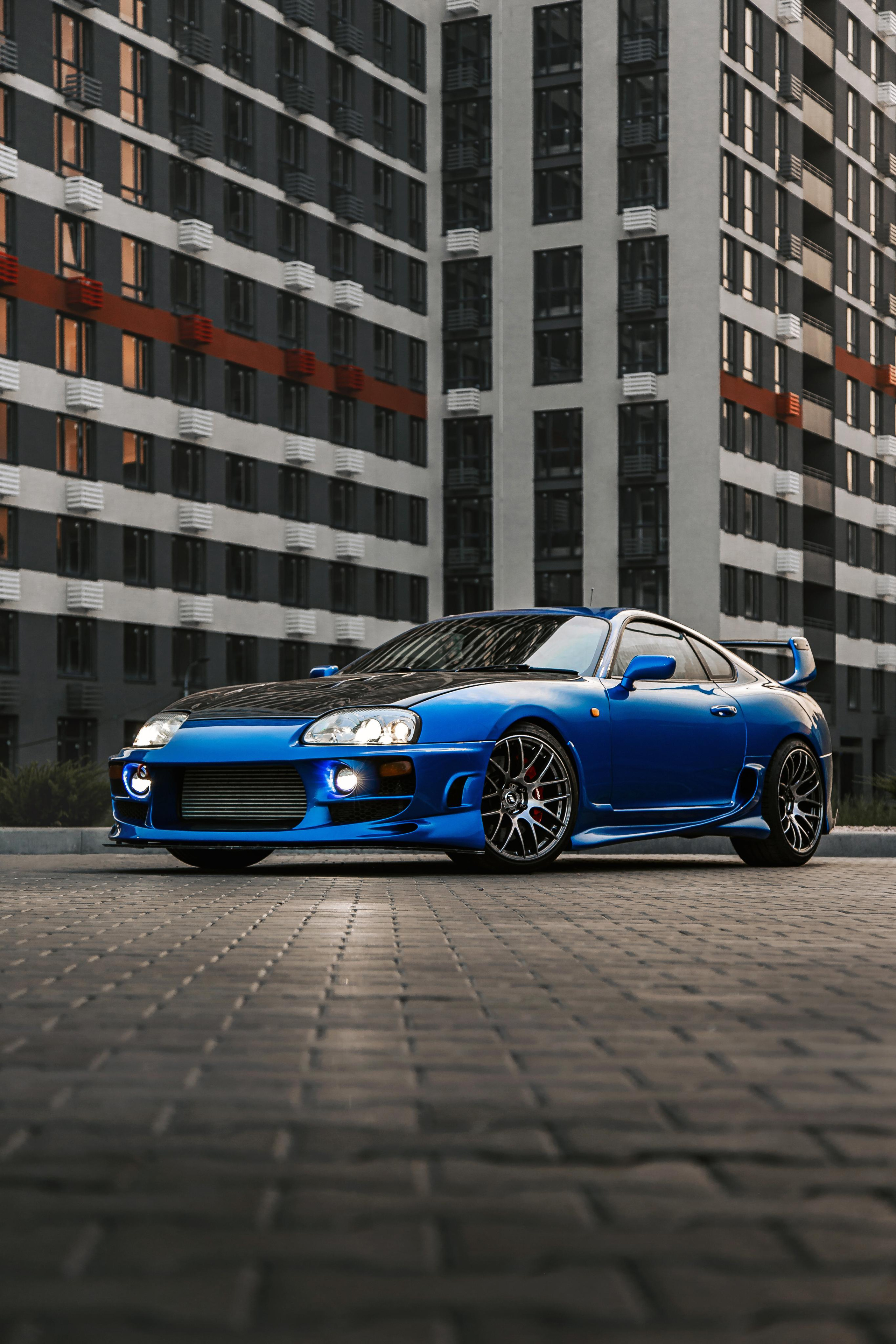 Toyota Supra A80. Photographe de voitures à Paris — Vitalii Motruk