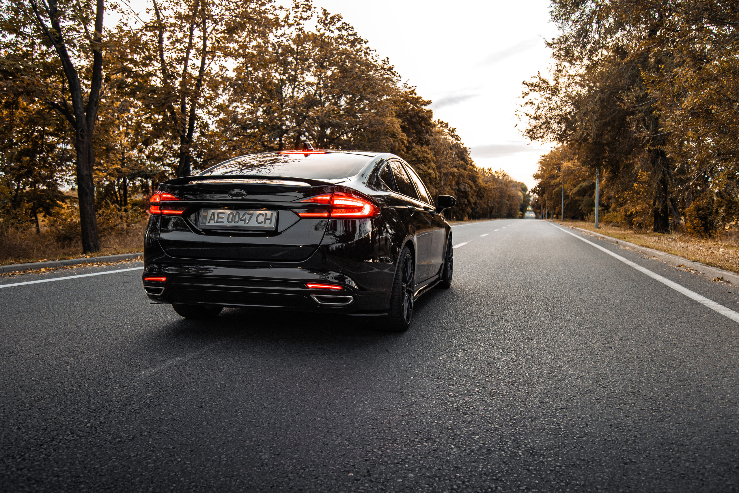 Ford Fusion. Photographer in Paris — Vitalii Motruk