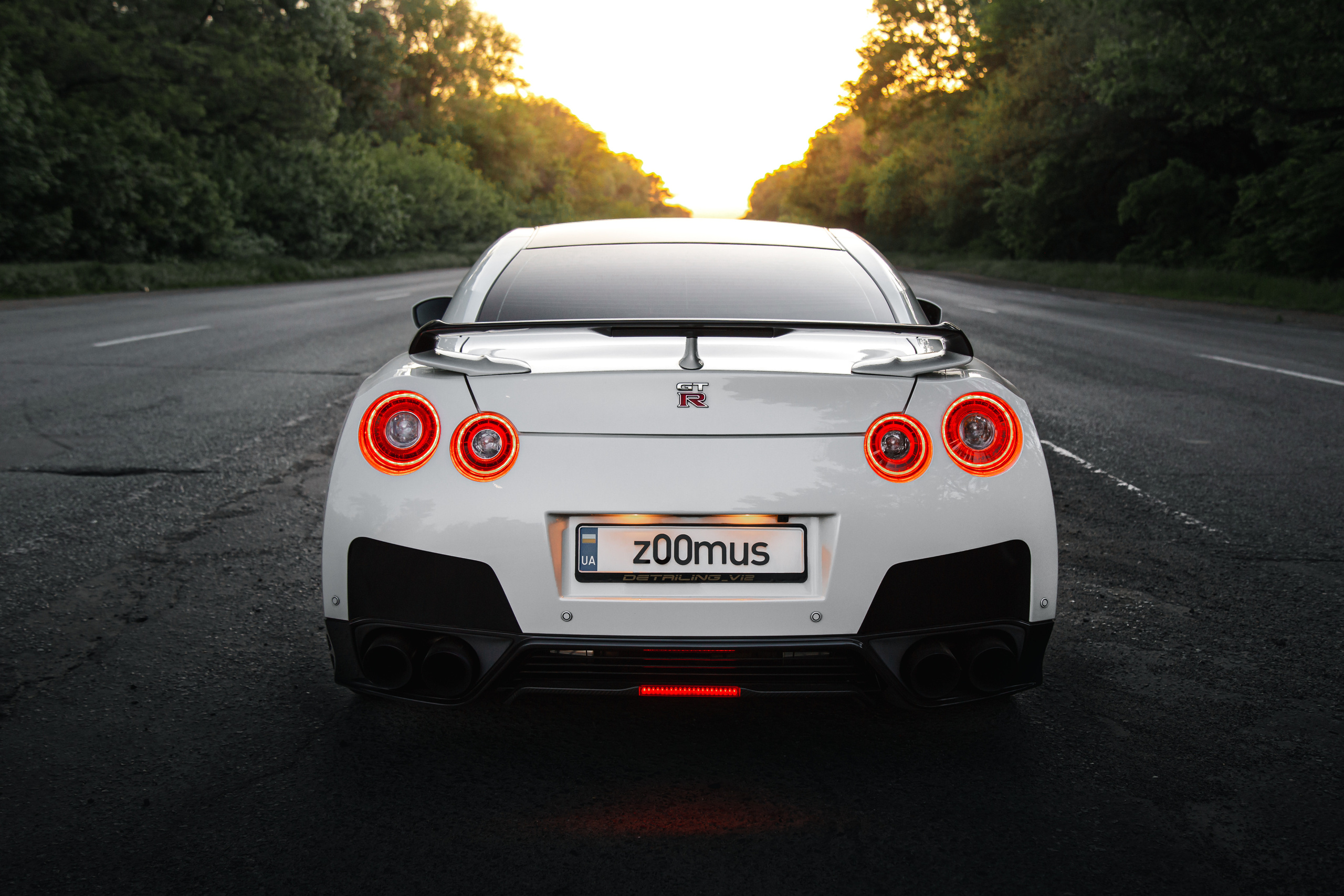 Nissan GT-R. Photographe de voitures à Paris — Vitalii Motruk