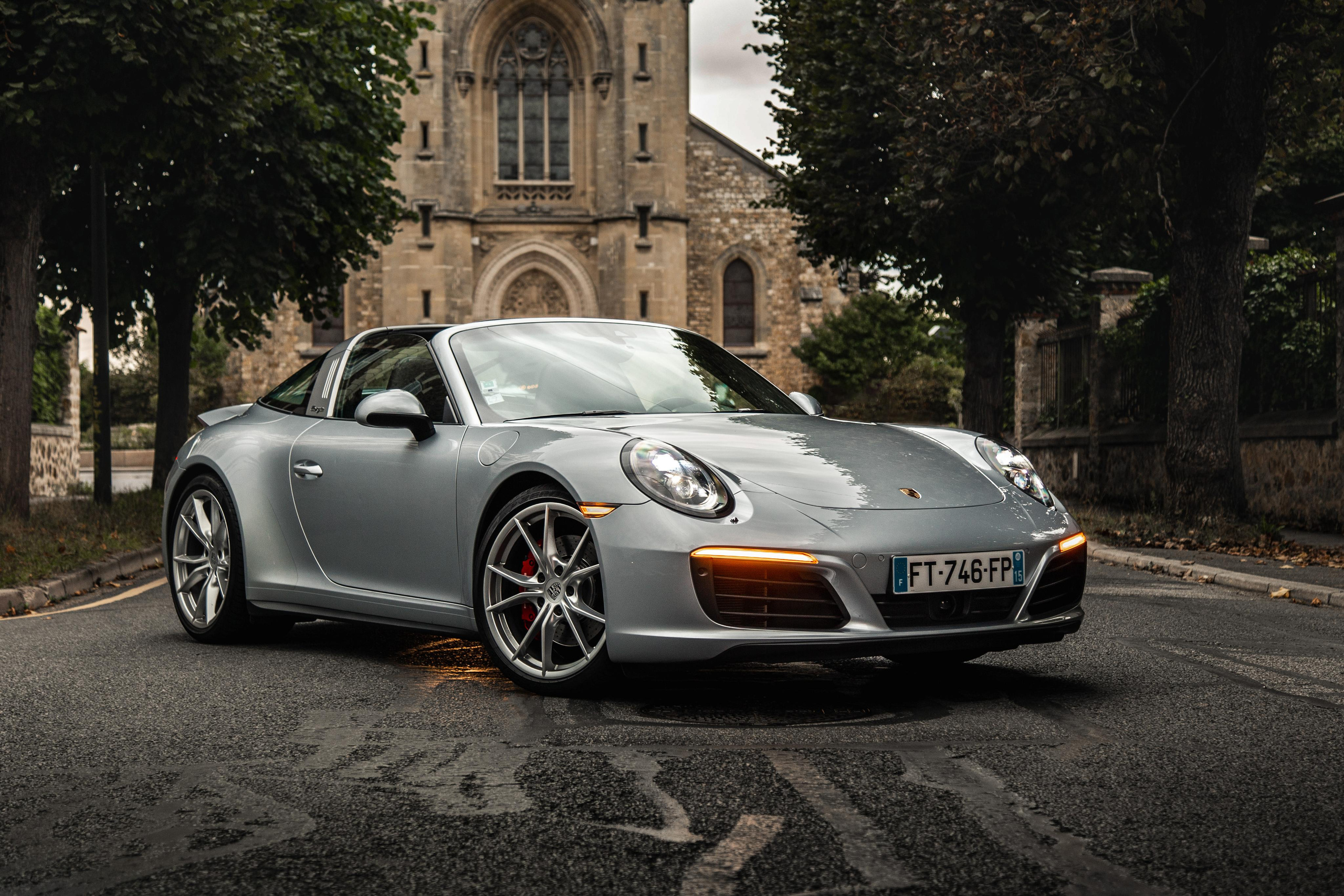Porsche 911 Targa 4s. Photographe de voitures à Paris — Vitalii Motruk