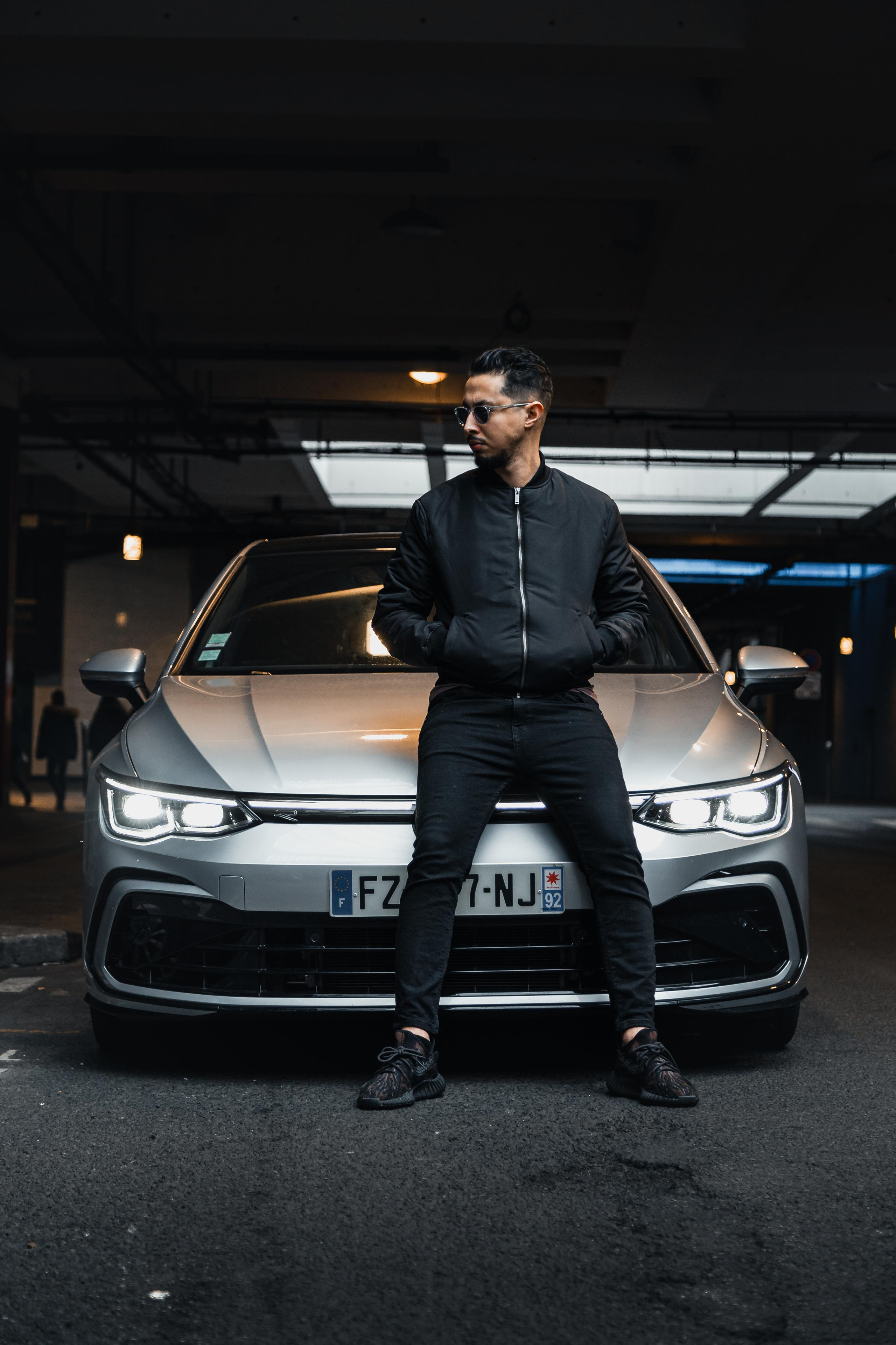 Hamza x Golf 8 R-line. Photographer in Paris — Vitalii Motruk