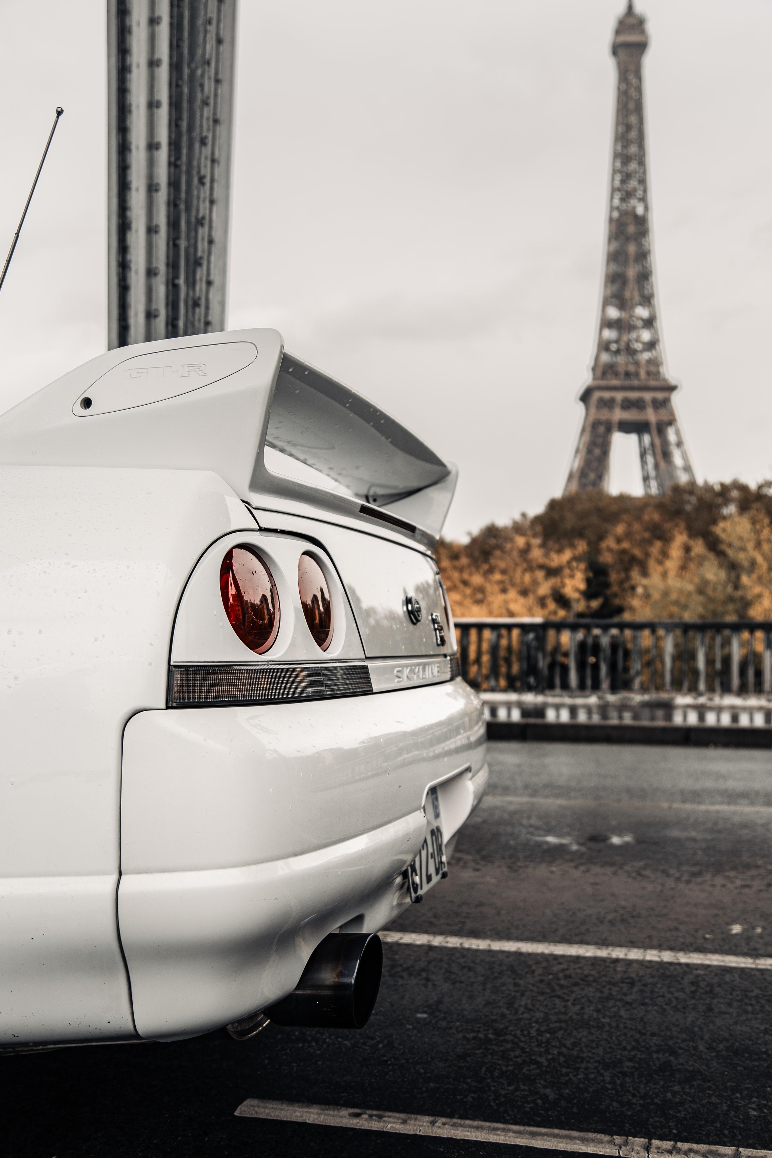 Nissan Skyline GT-R R33. Photographe de voitures à Paris — Vitalii Motruk