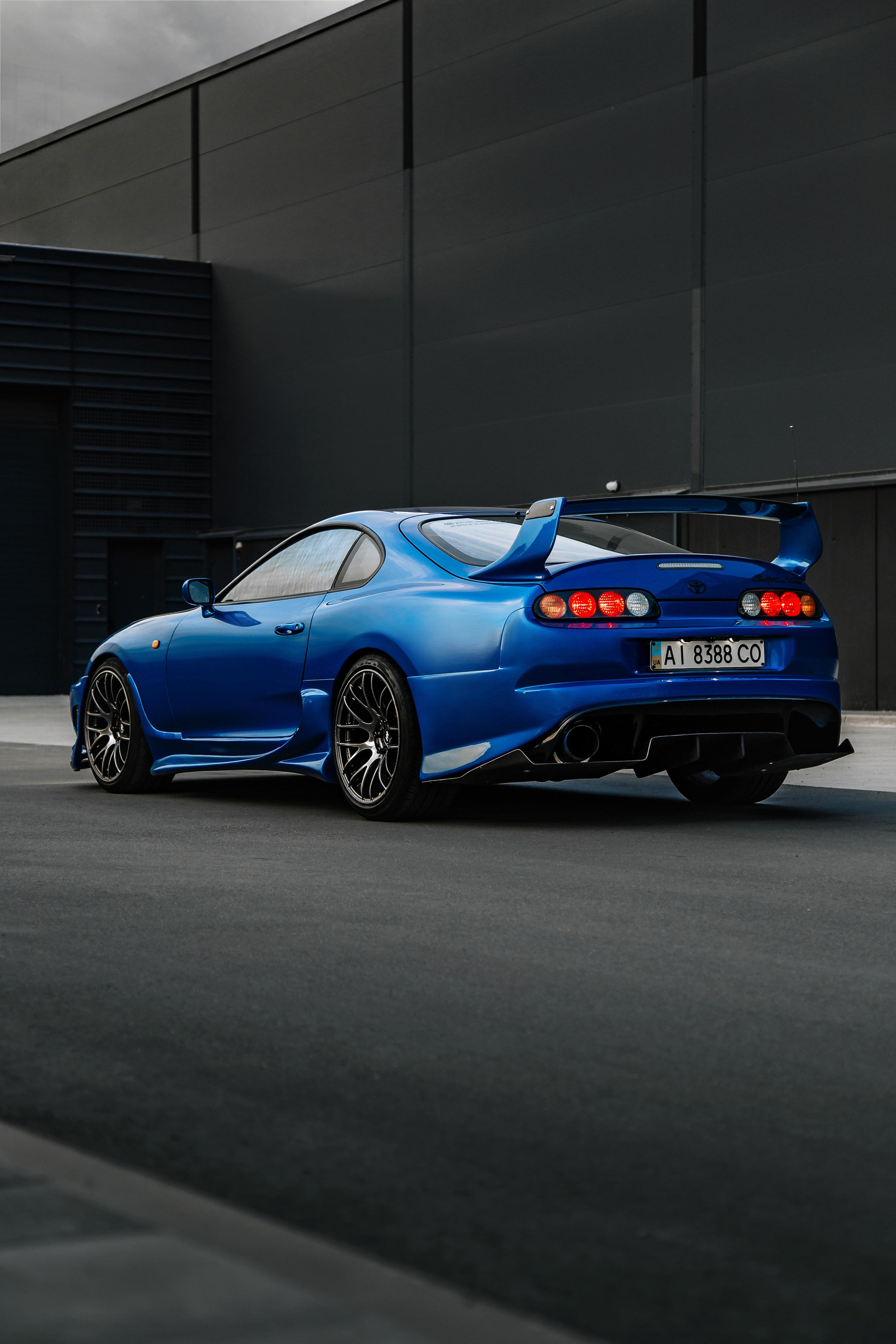 Toyota Supra A80. Photographe de voitures à Paris — Vitalii Motruk