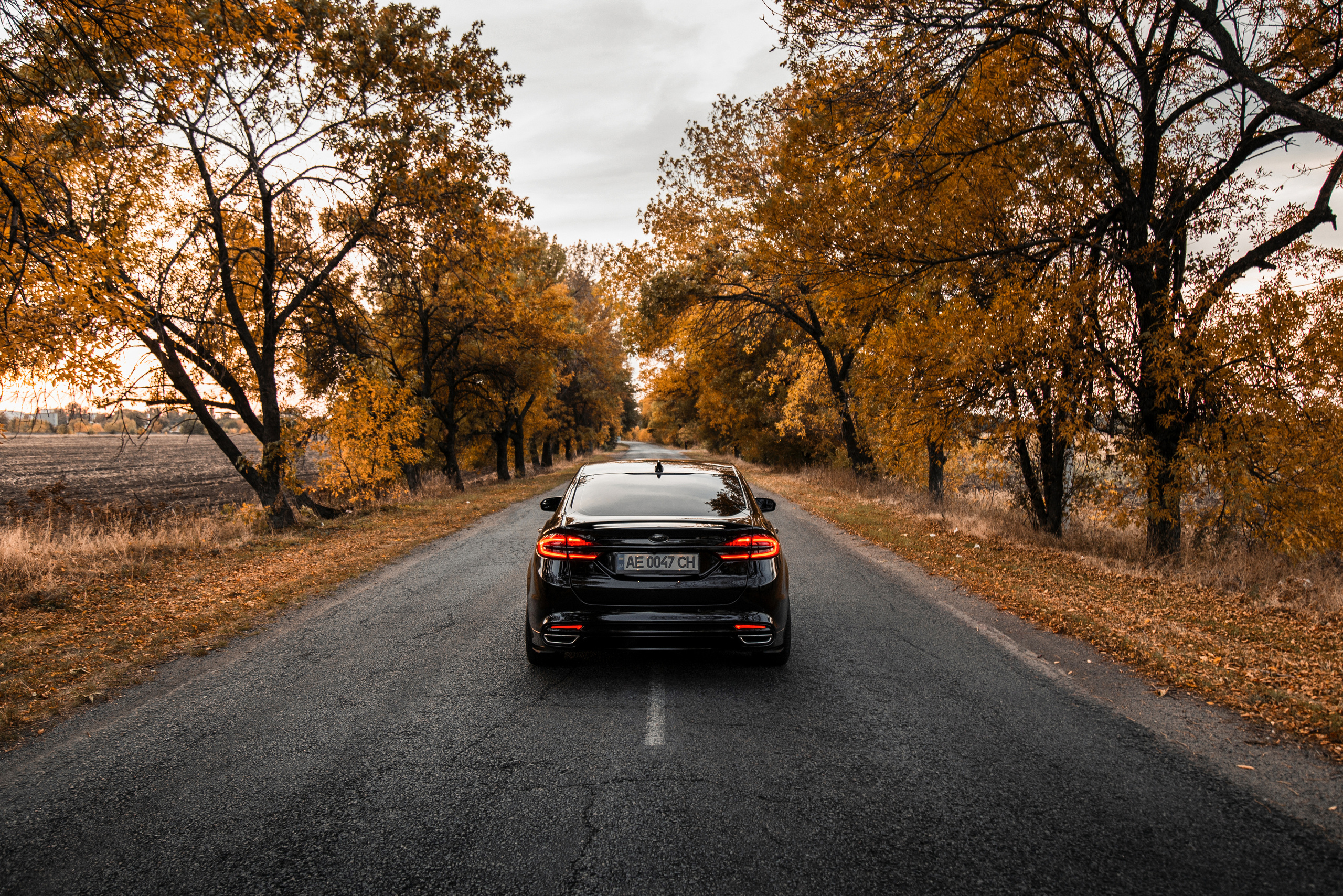 Ford Fusion. Photographer in Paris — Vitalii Motruk