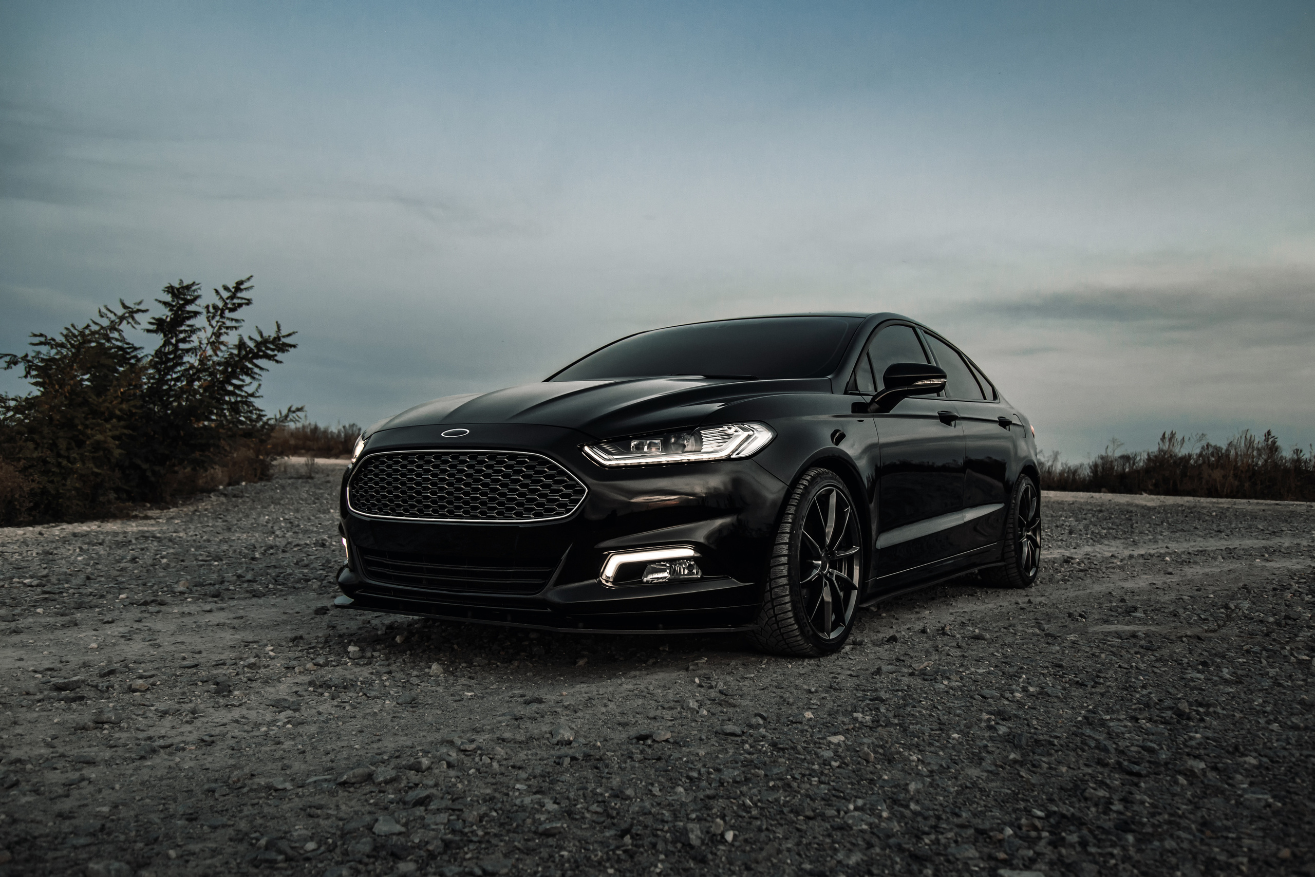 Ford Fusion. Photographer in Paris — Vitalii Motruk