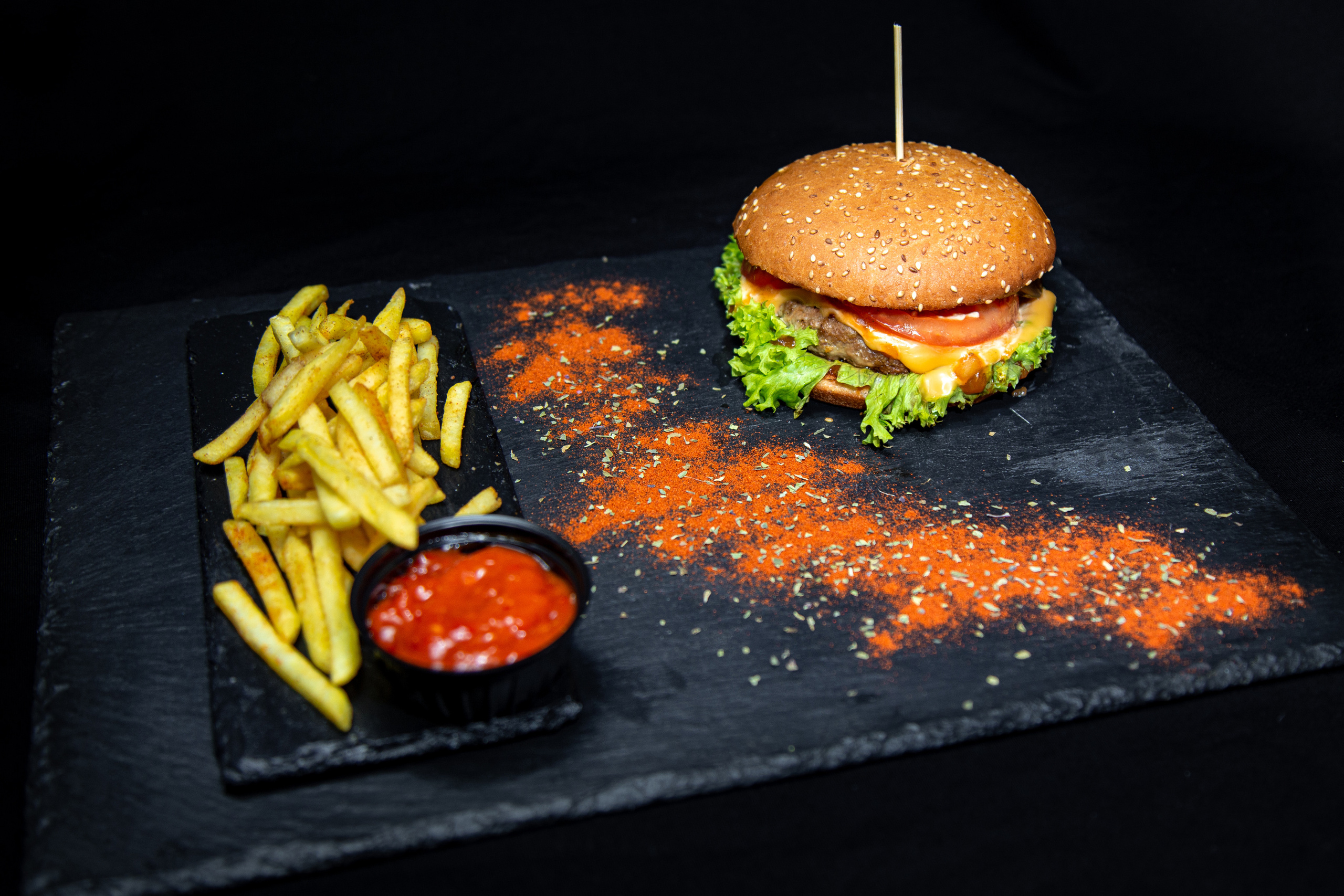Sushi and Burger. Photographer in Paris — Vitalii Motruk