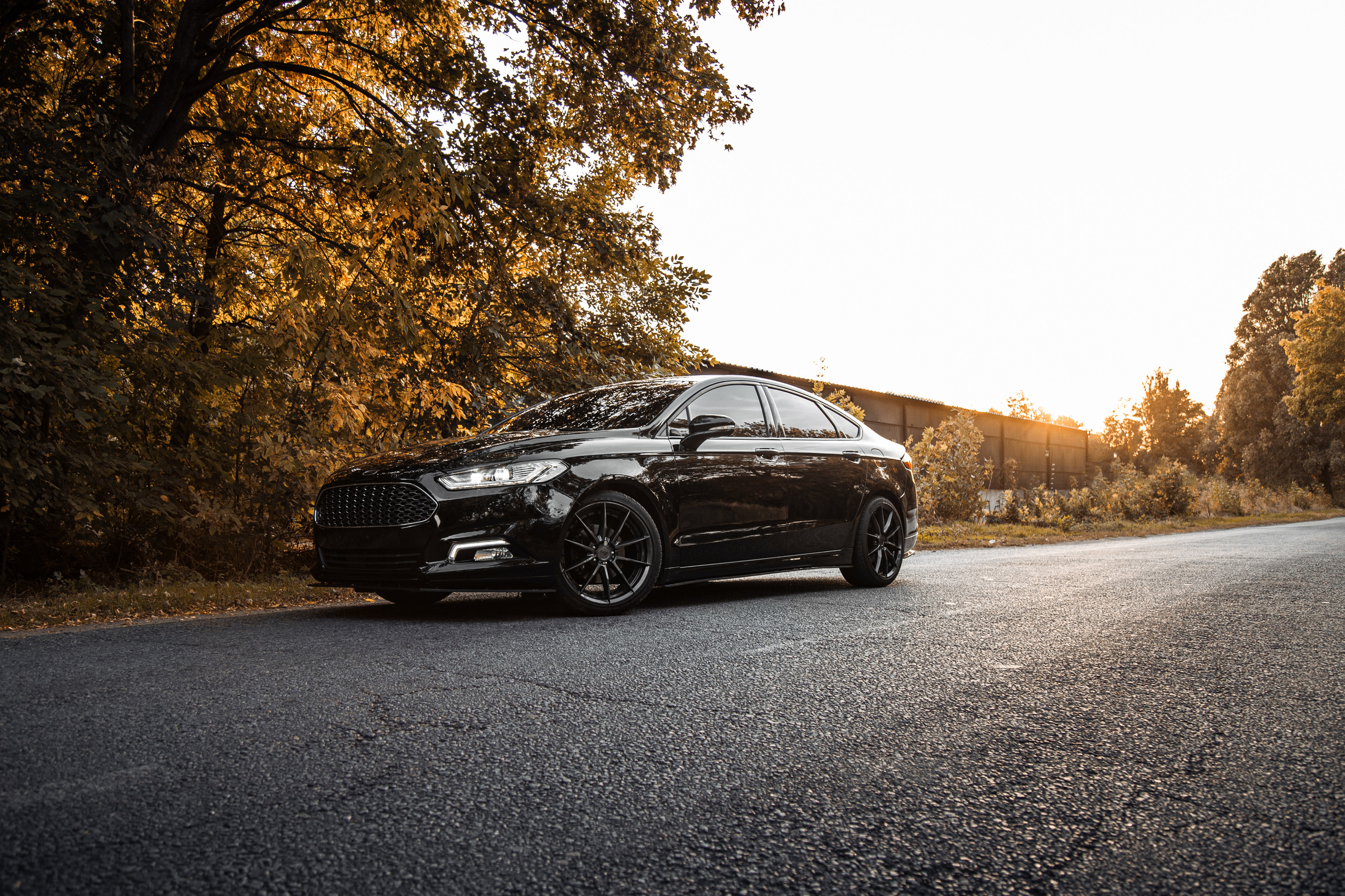 Ford Fusion. Photographer in Paris — Vitalii Motruk