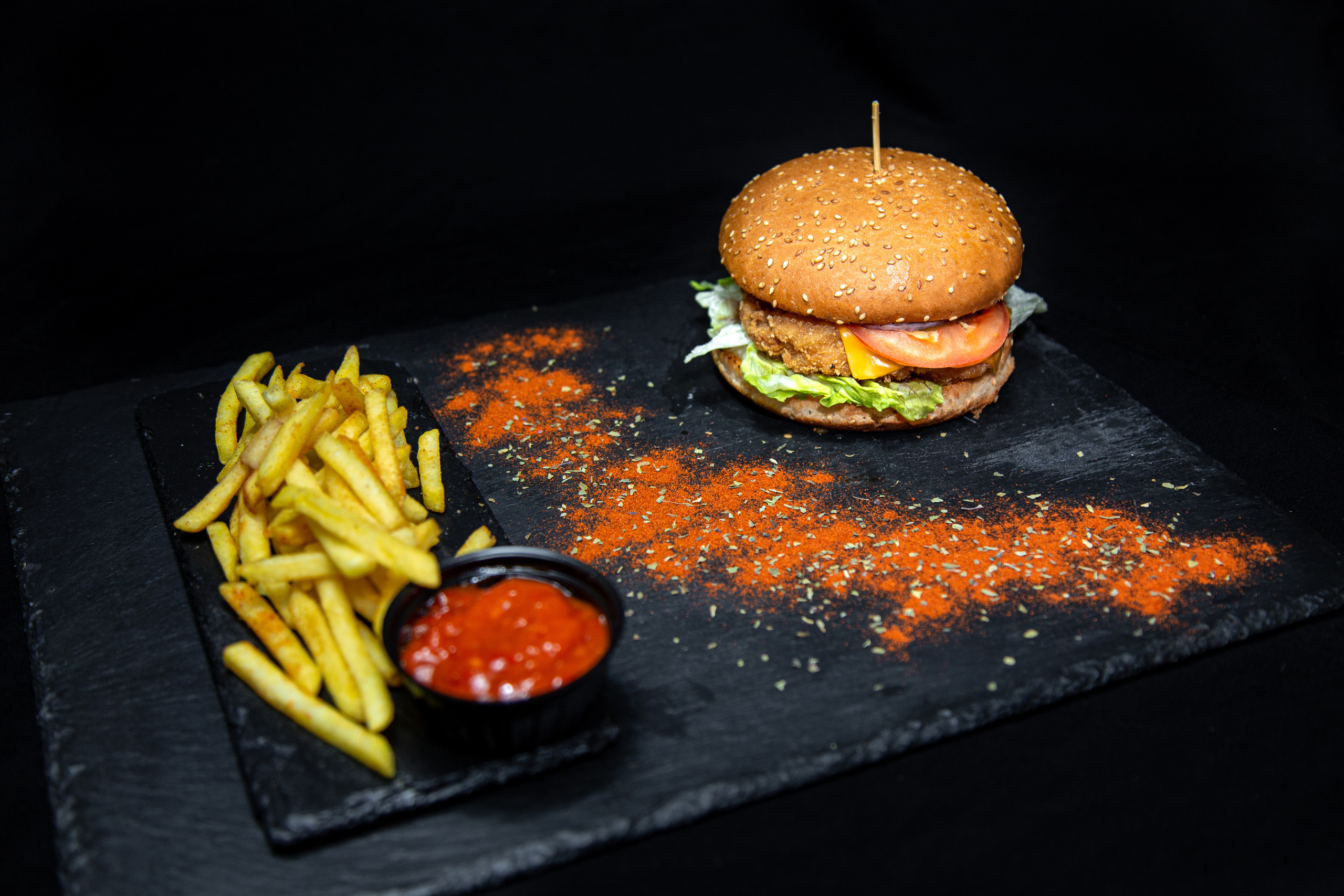 Sushi and Burger. Photographer in Paris — Vitalii Motruk