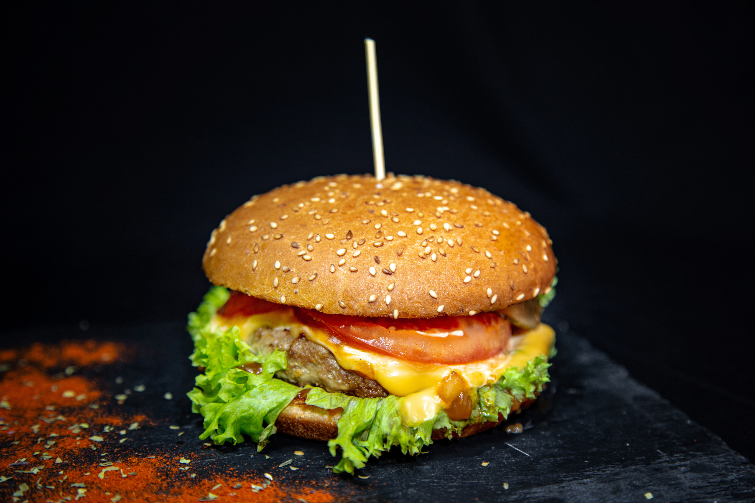 Sushi and Burger. Photographer in Paris — Vitalii Motruk