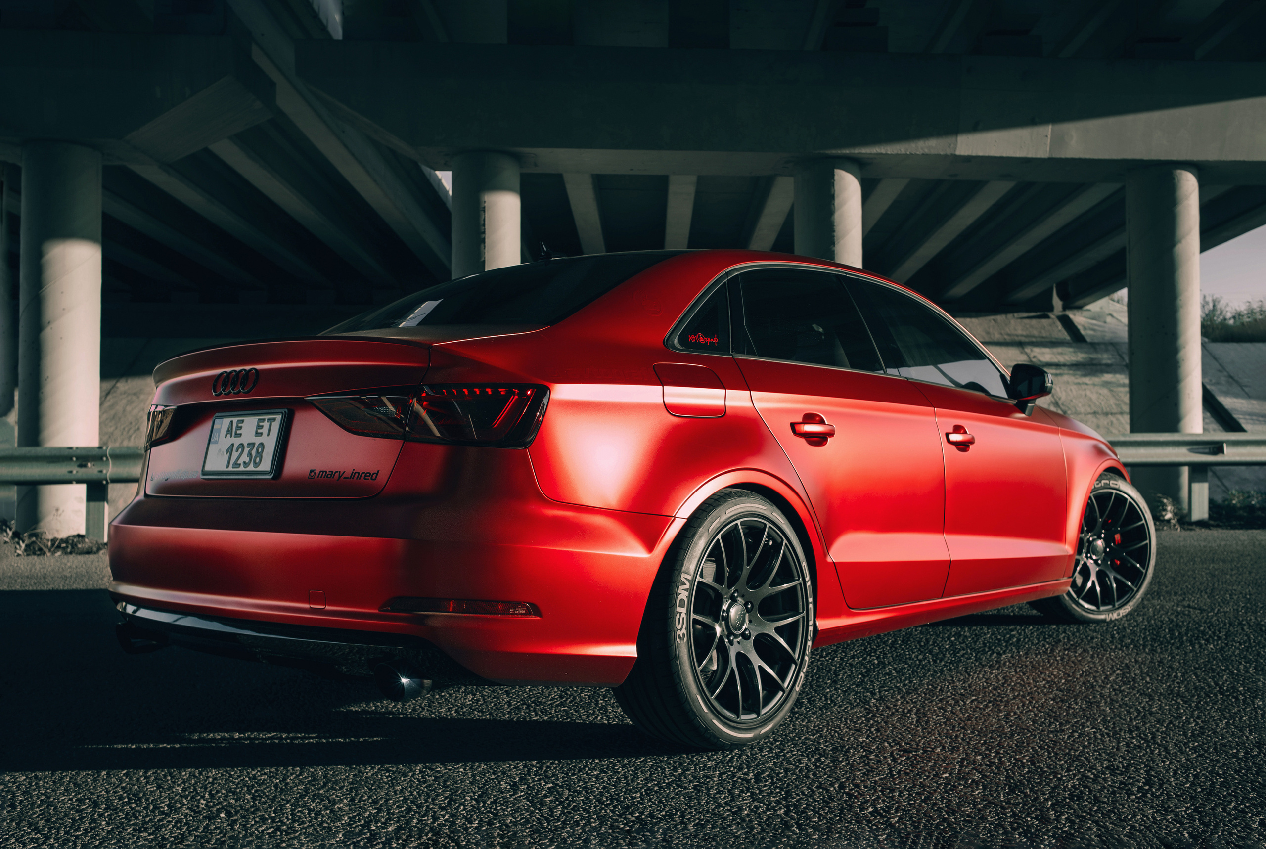 Audi A3. Photographer in Paris — Vitalii Motruk