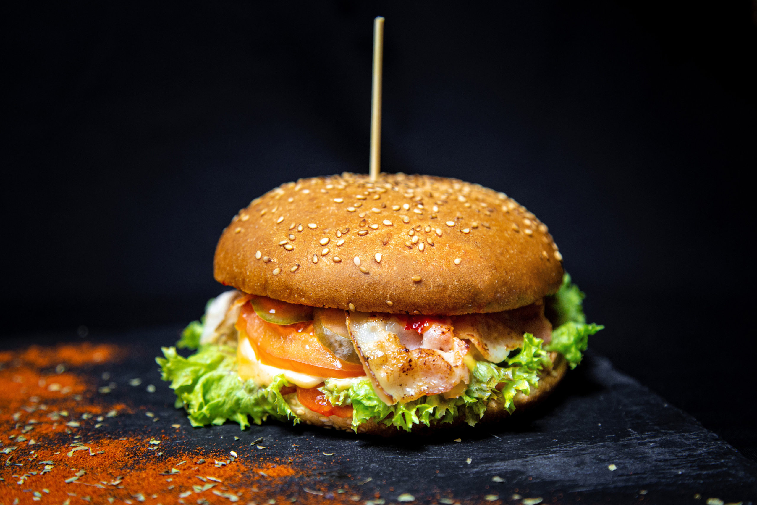 Sushi and Burger. Photographer in Paris — Vitalii Motruk