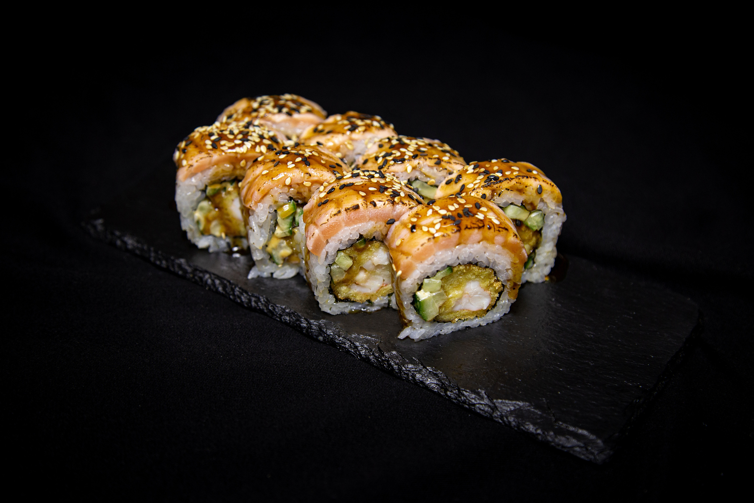 Sushi and Burger. Photographer in Paris — Vitalii Motruk