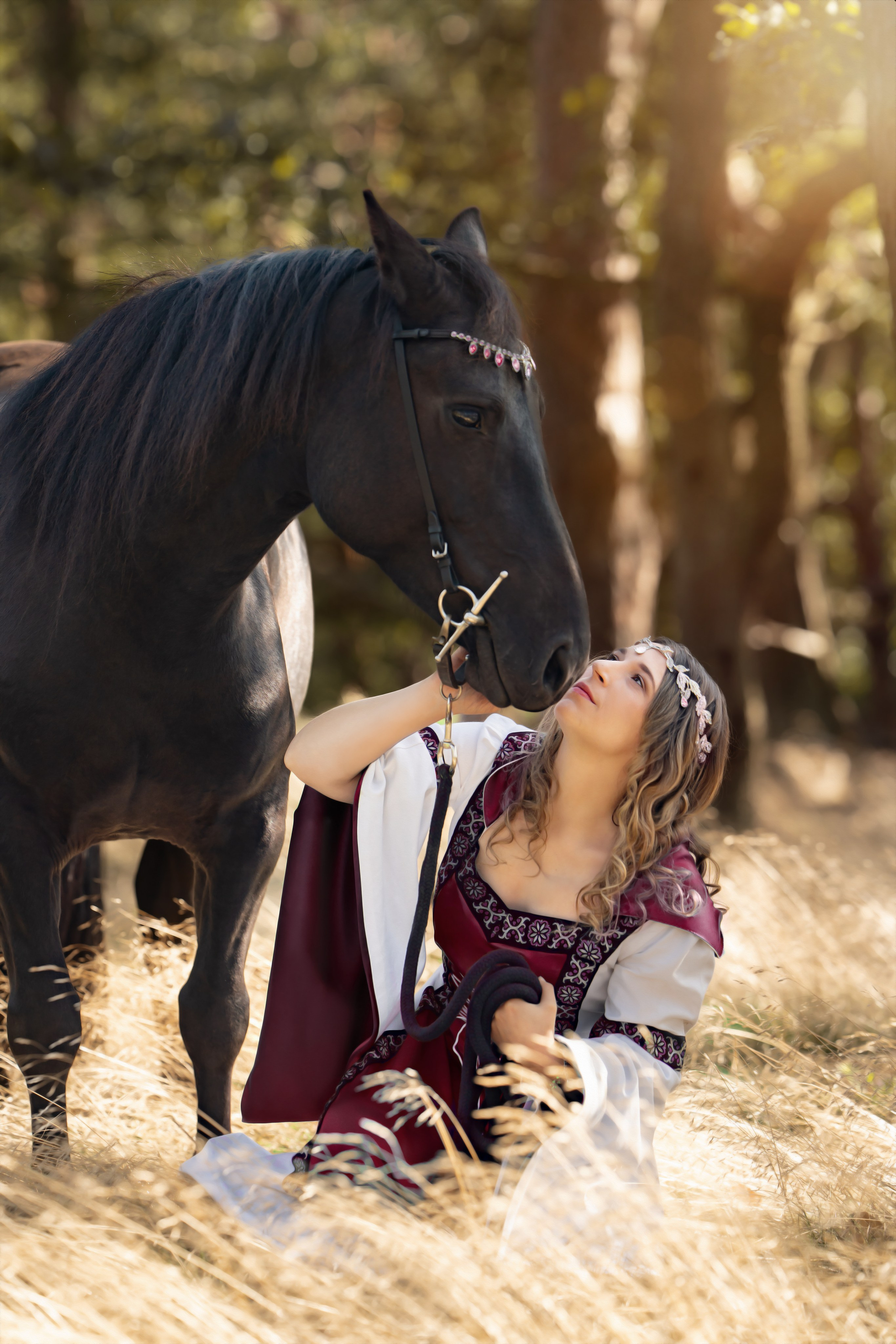 Geschichten mit dem Pferden. Kinder und Familienfotografie Wittlich und Trier Umgebung