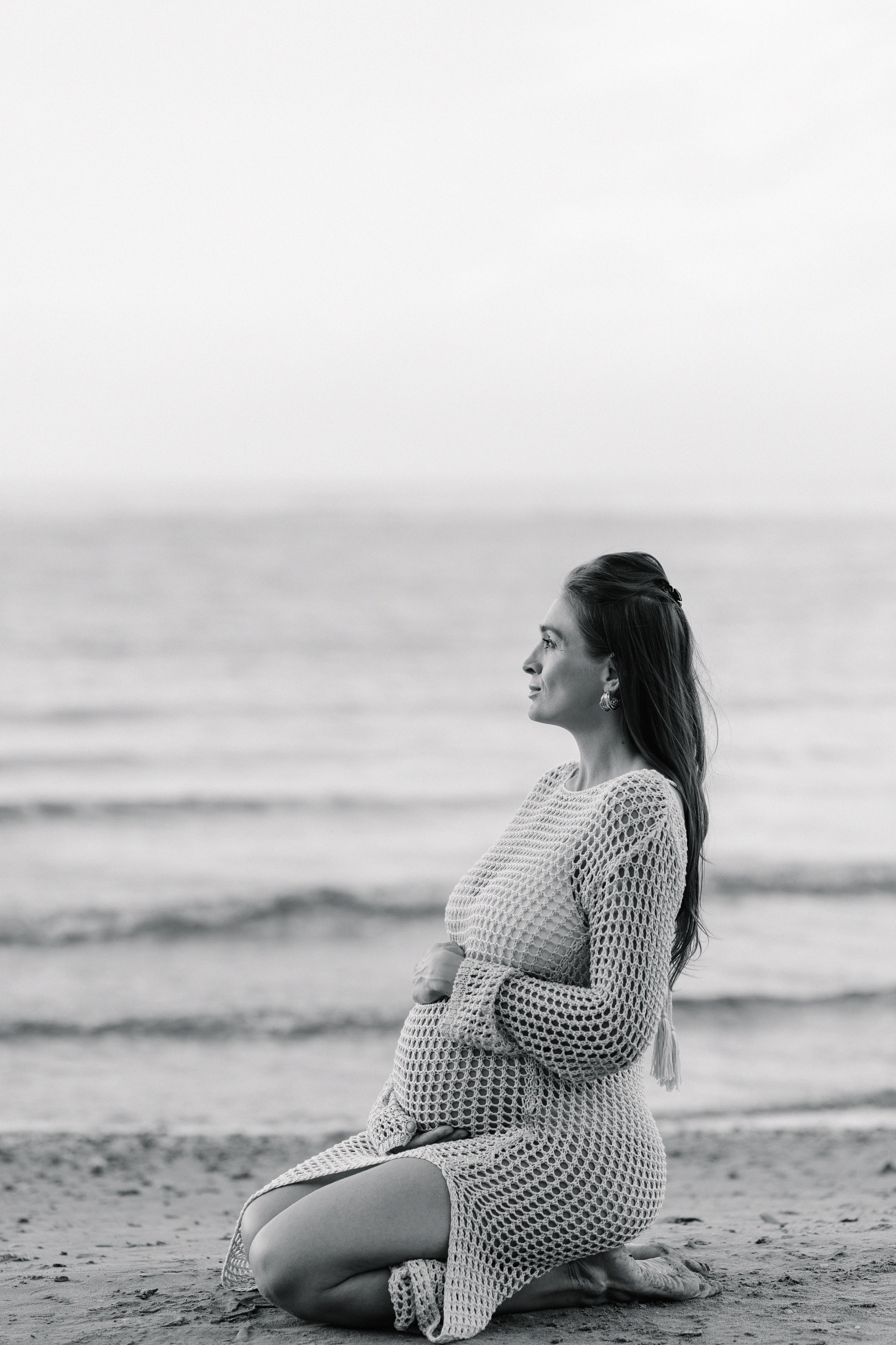 In dolce attesa. Fotografa Rimini