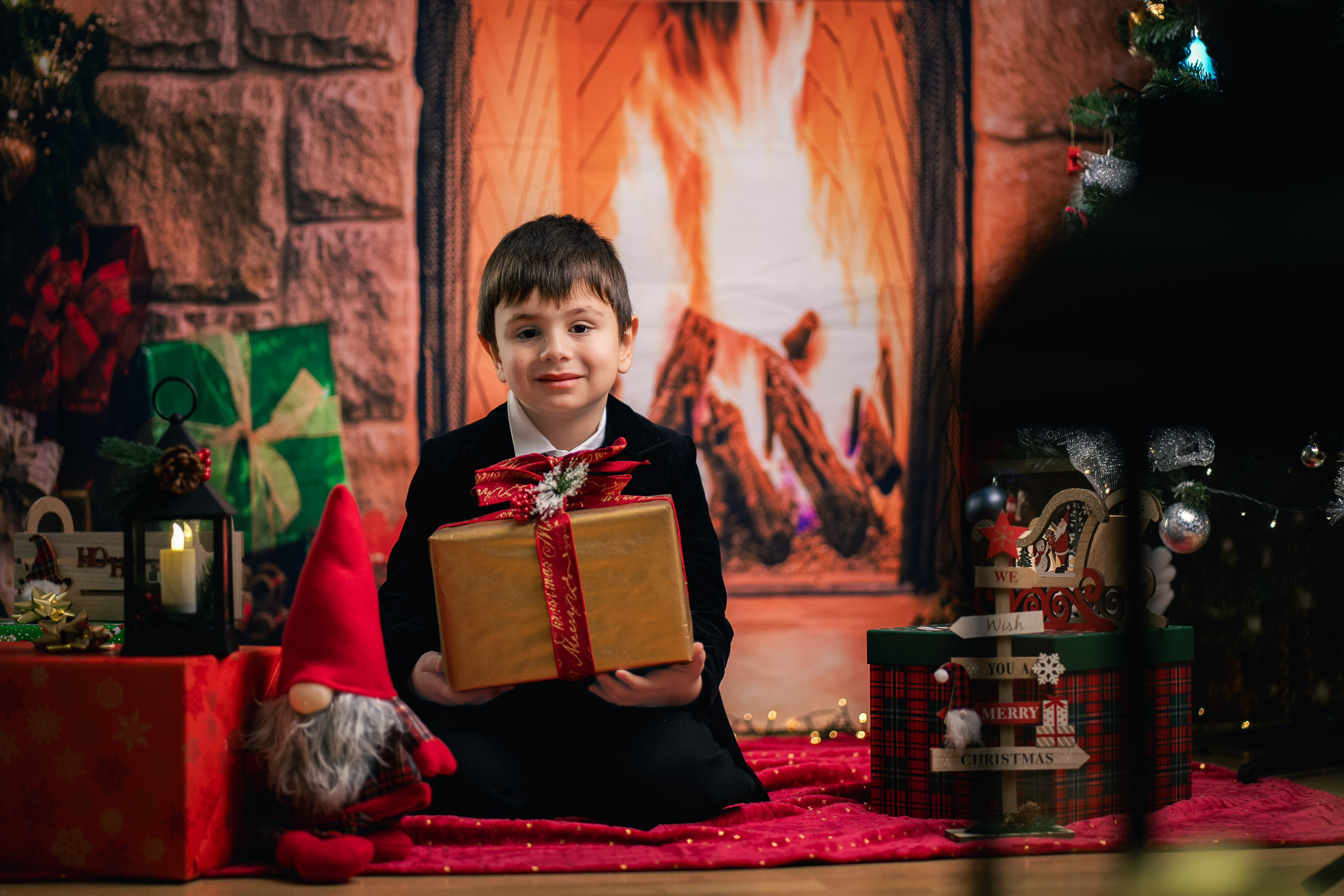 Sedinta foto Craciun — Gradinita Miniterra. Liviu Andrei - Fotograf