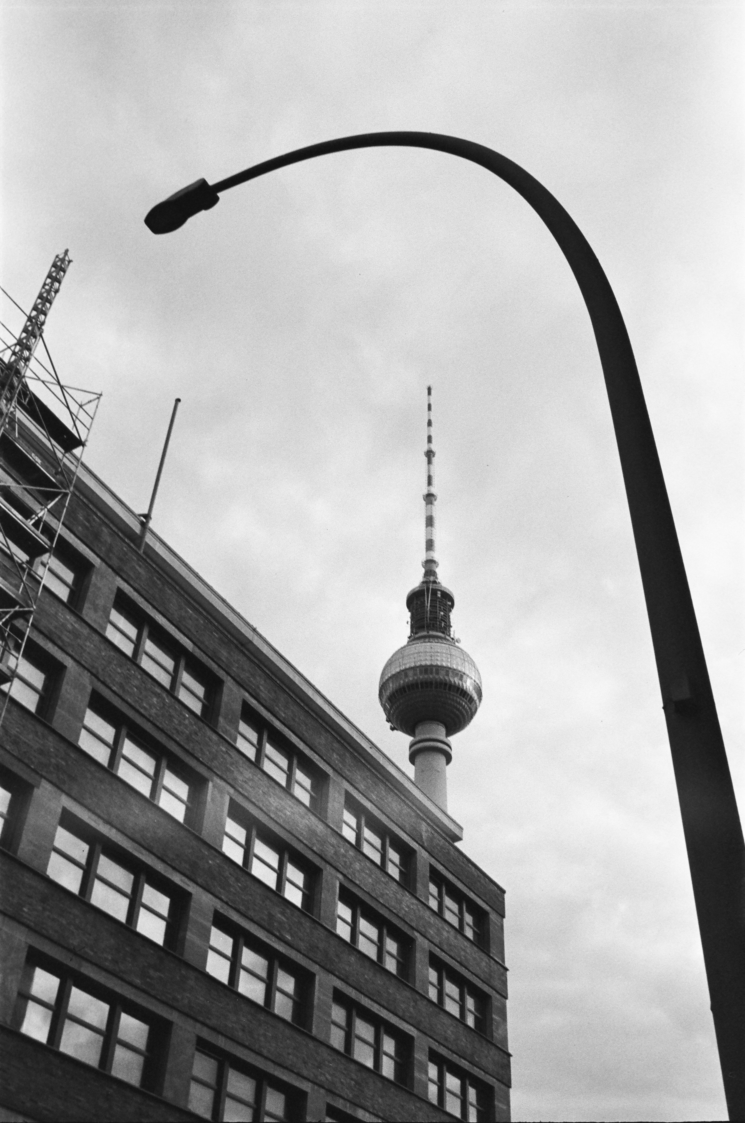 The Streets of Berlin in B&W