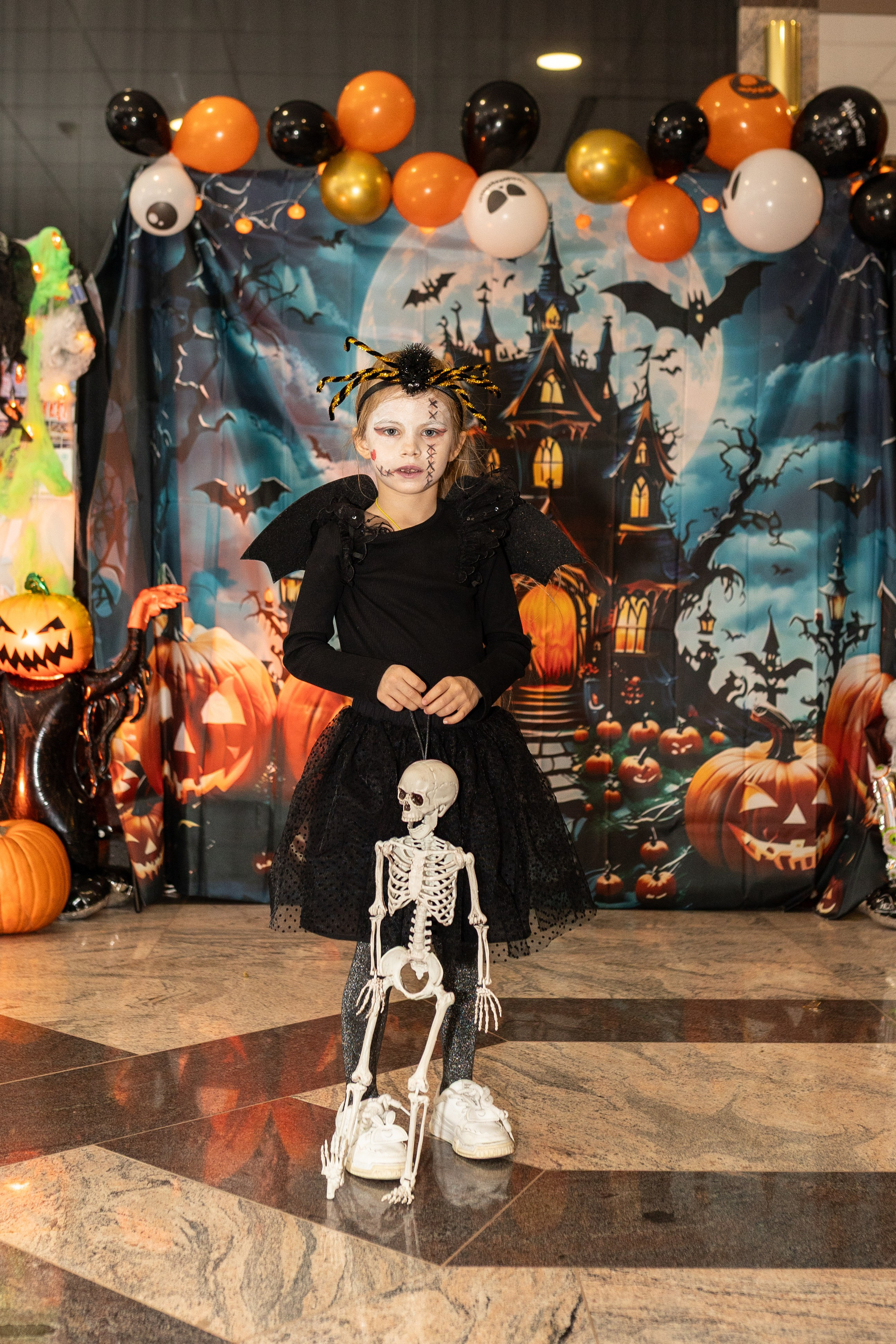 Leo dance studio Helloween 2025. Семейный и детский фотограф в Варшаве Мила Бобровская