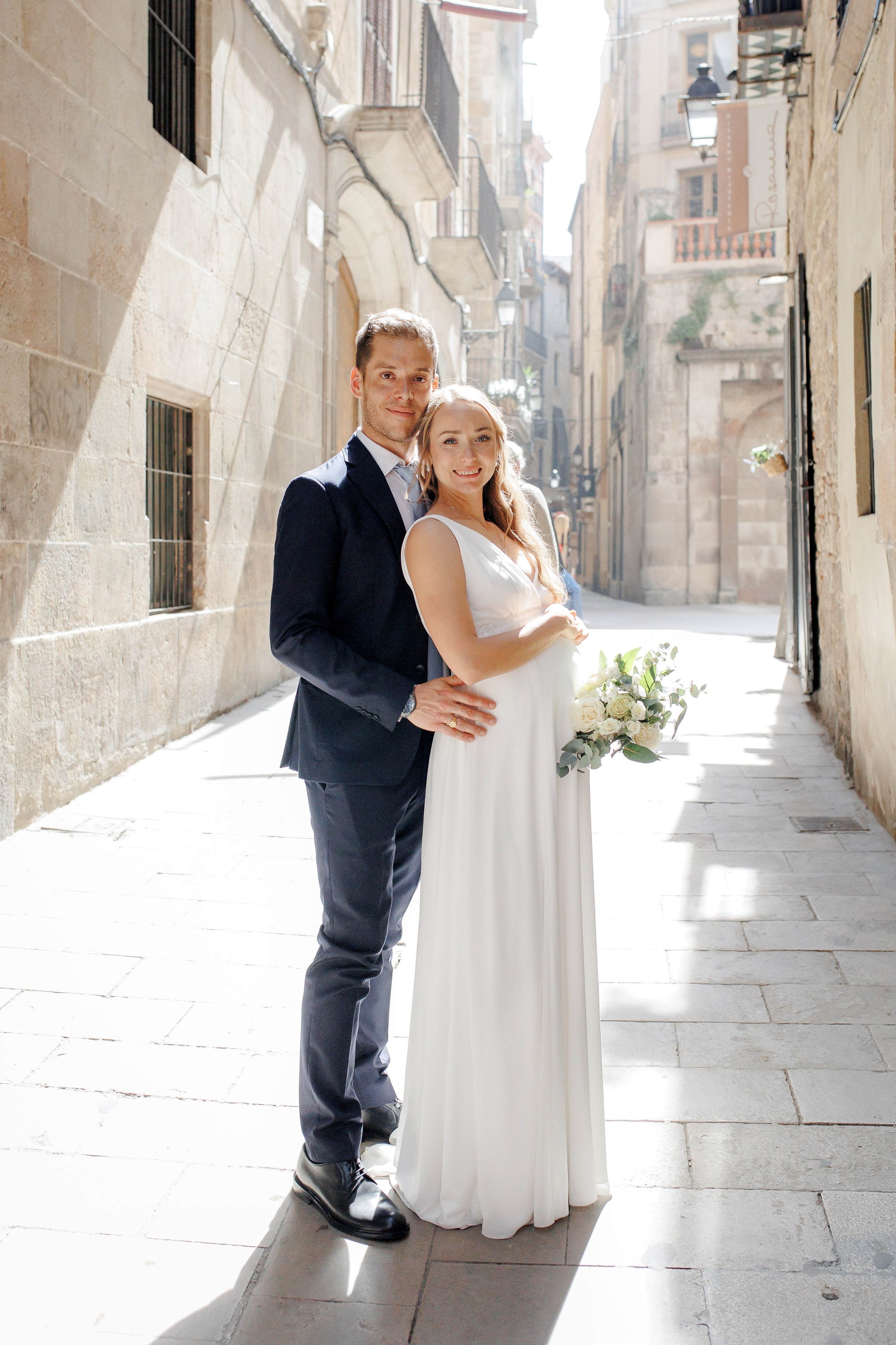 Katy & Tomm, City Wedding. Wedding Photographer in Barcelona Lana Alekhina