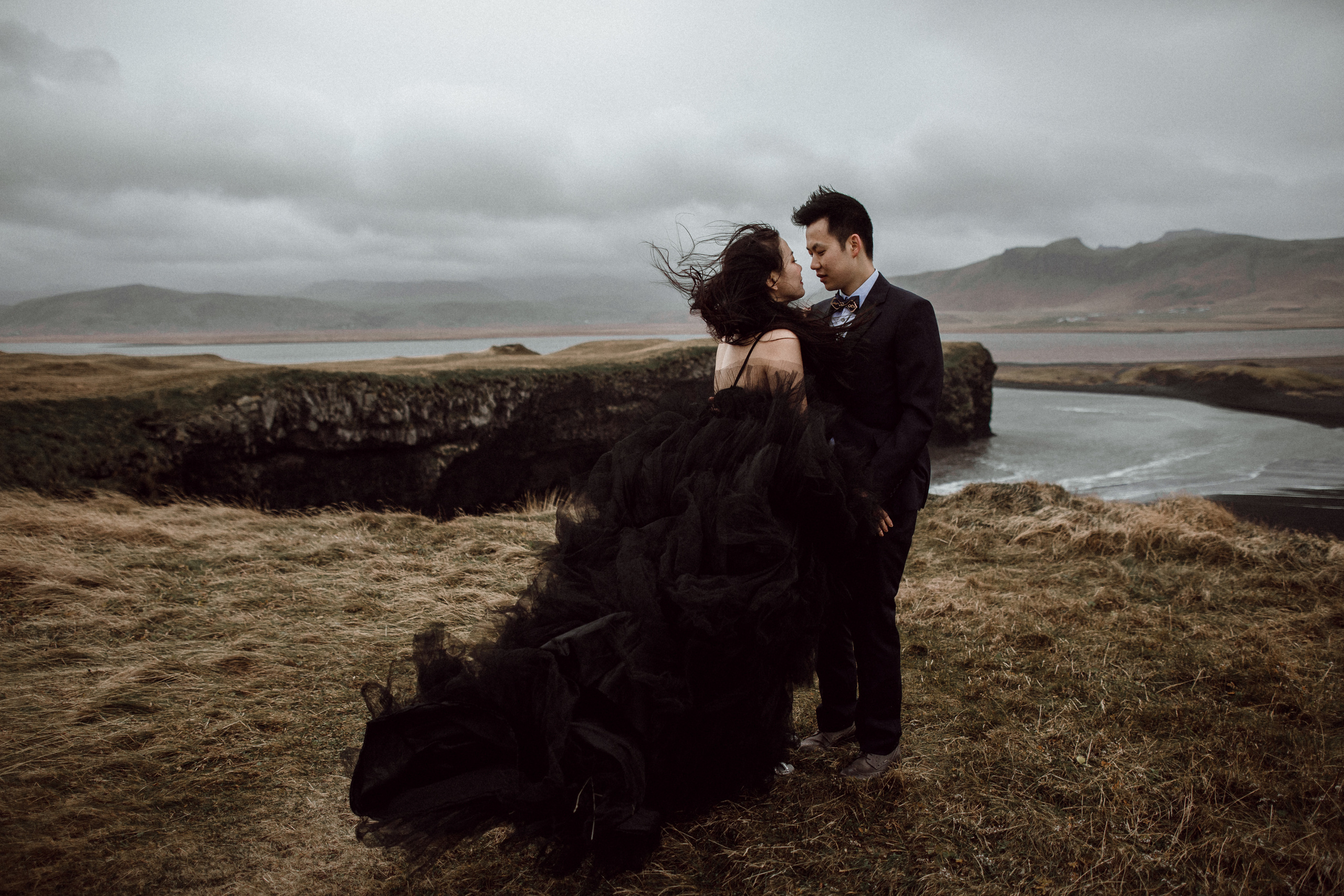 Pre-wedding photoshoot in Iceland. Iceland elopement photographer & videographer