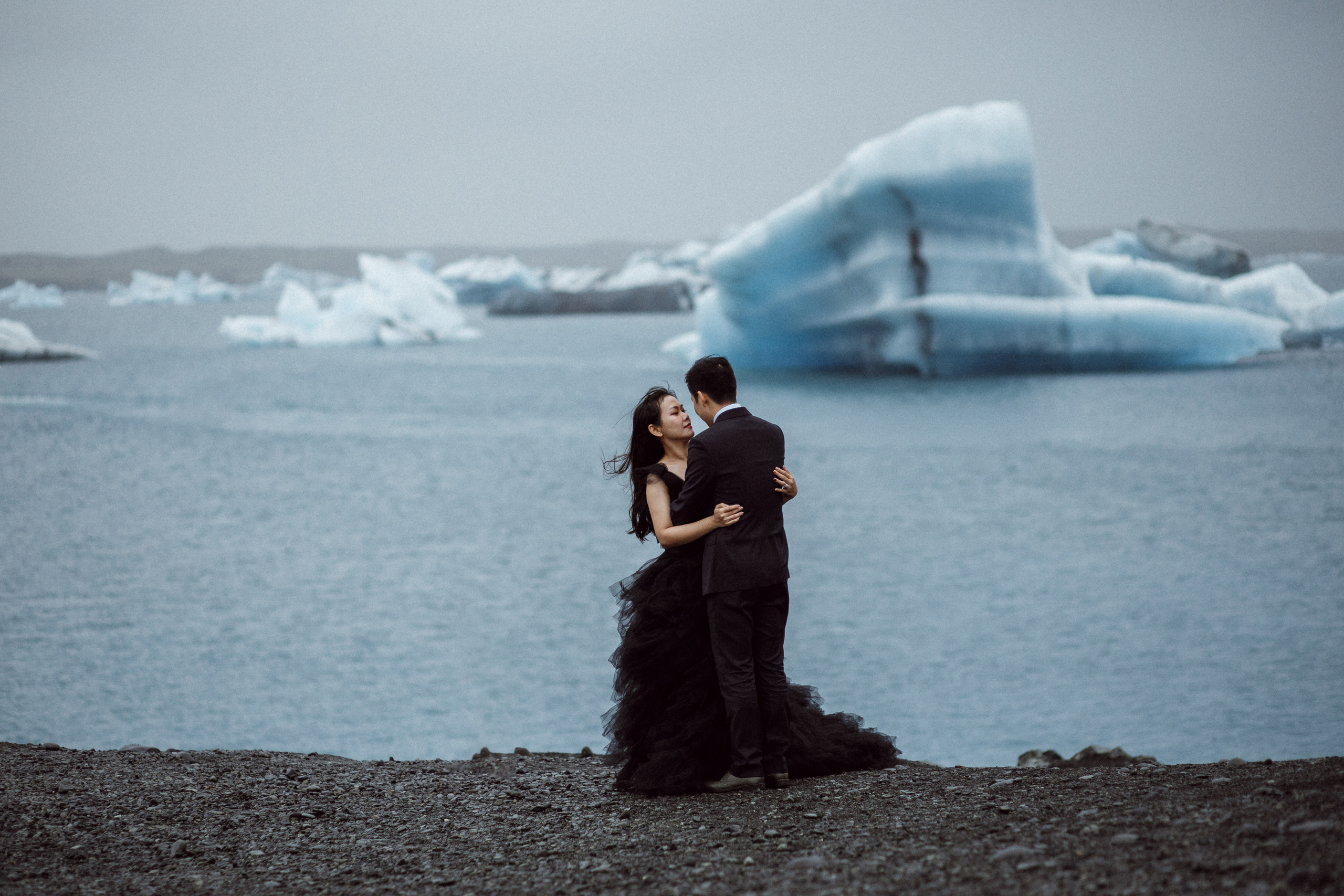 Pre-wedding photoshoot in Iceland. Iceland elopement photographer & videographer