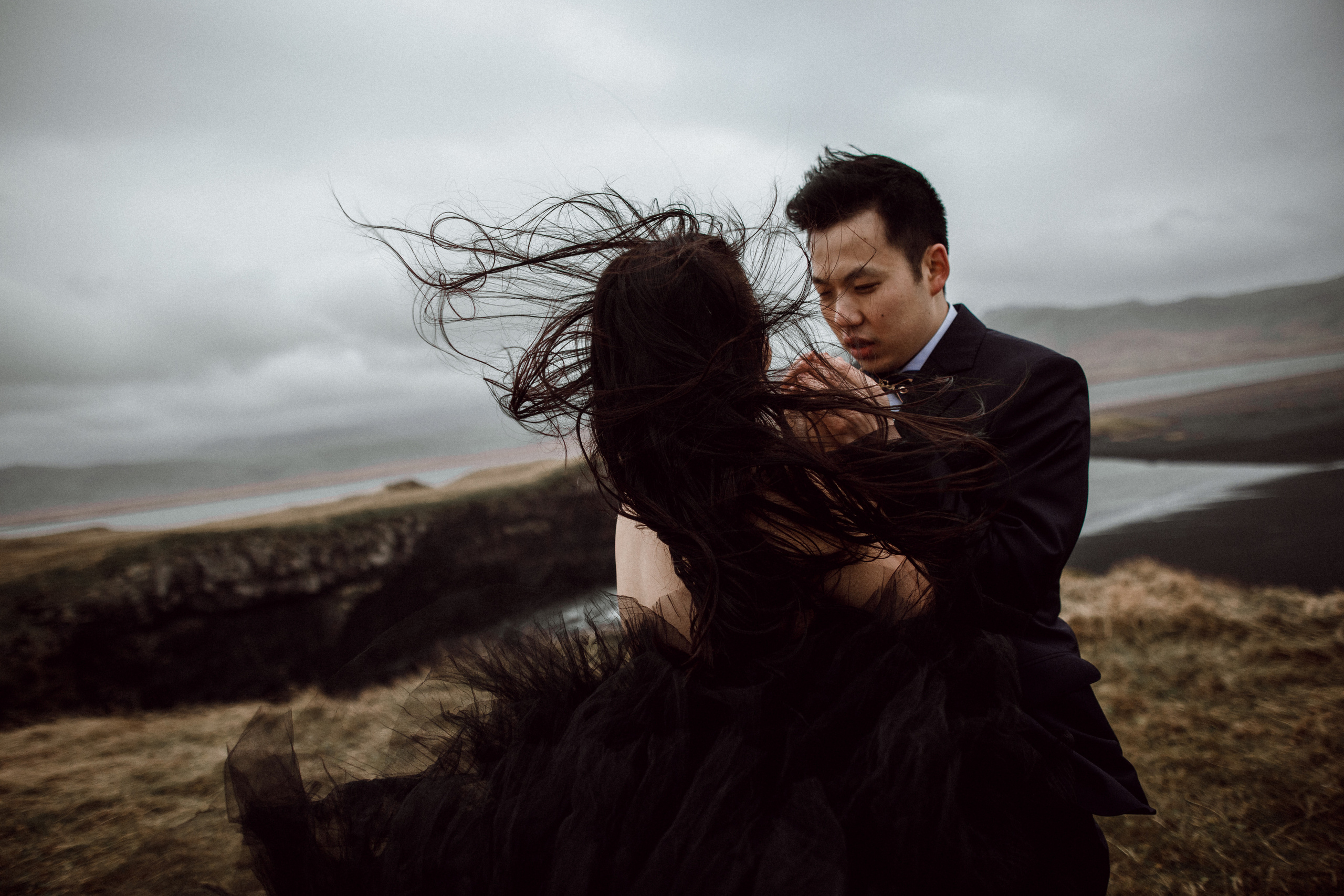 Pre-wedding photoshoot in Iceland. Iceland elopement photographer & videographer