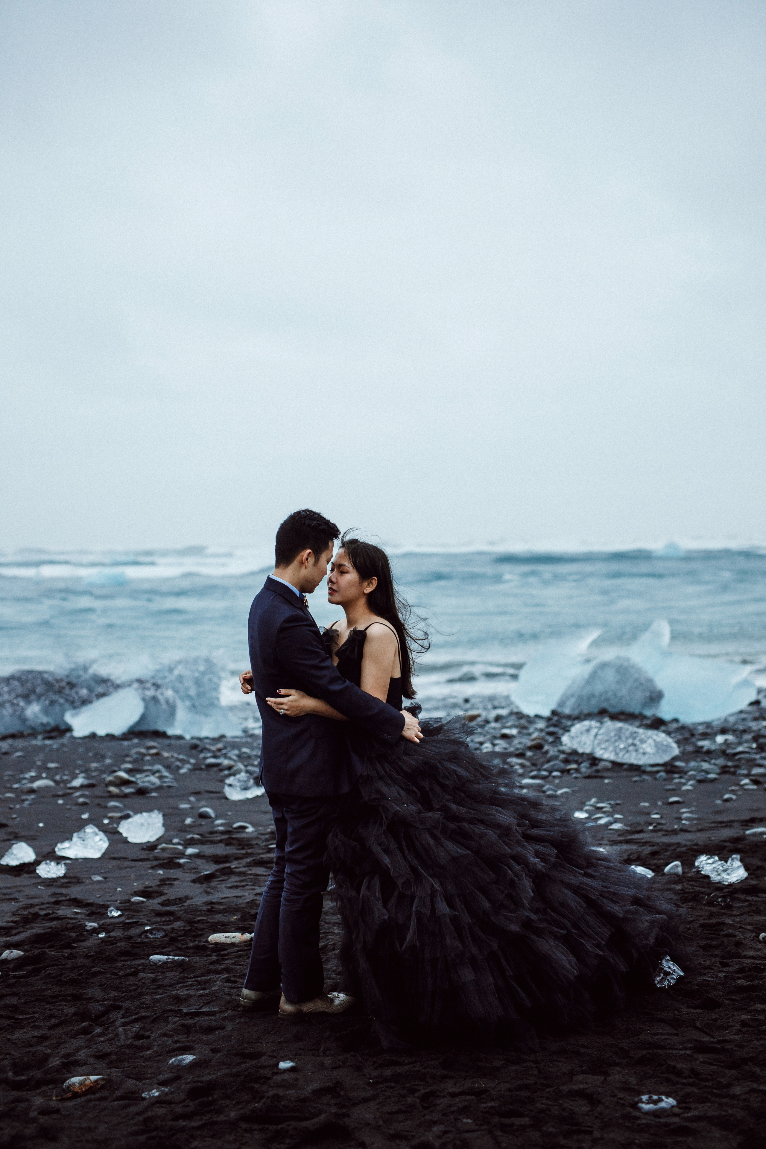 Pre-wedding photoshoot in Iceland. Iceland elopement photographer & videographer