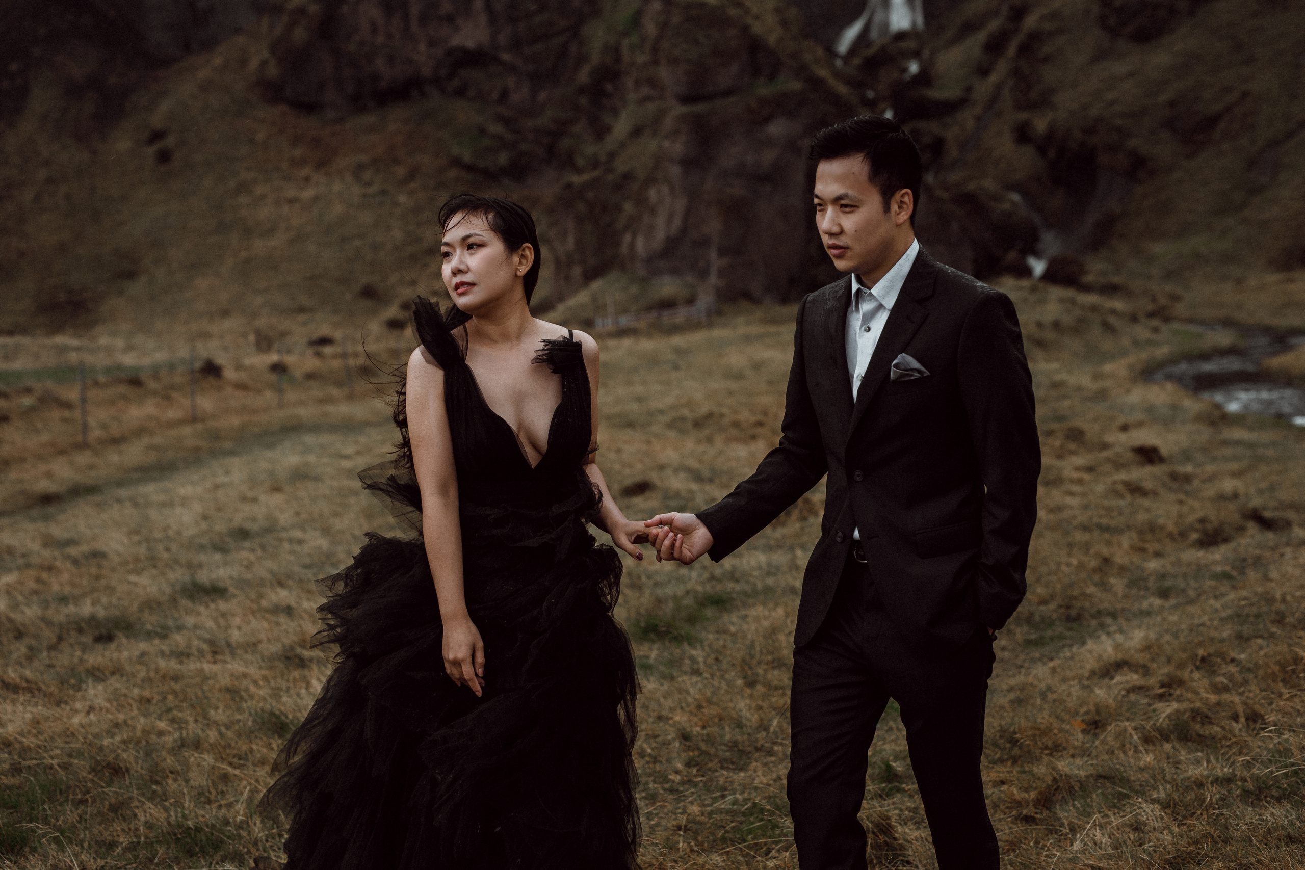 Pre-wedding photoshoot in Iceland. Iceland elopement photographer & videographer