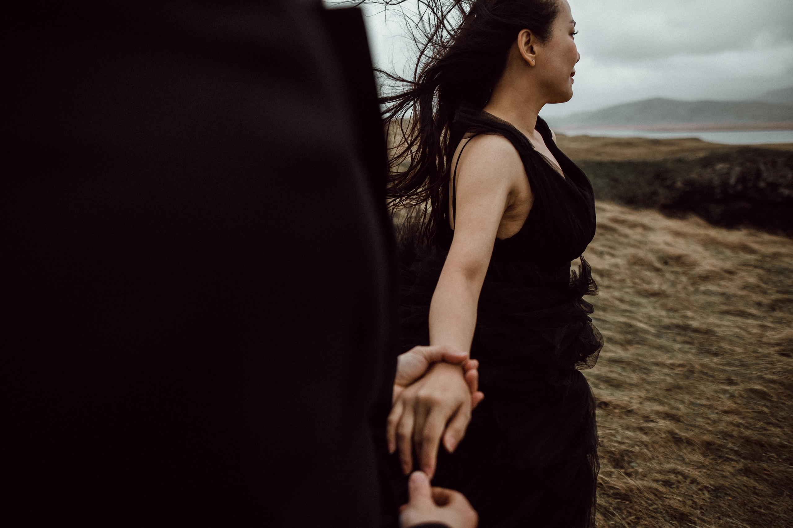 Pre-wedding photoshoot in Iceland. Iceland elopement photographer & videographer