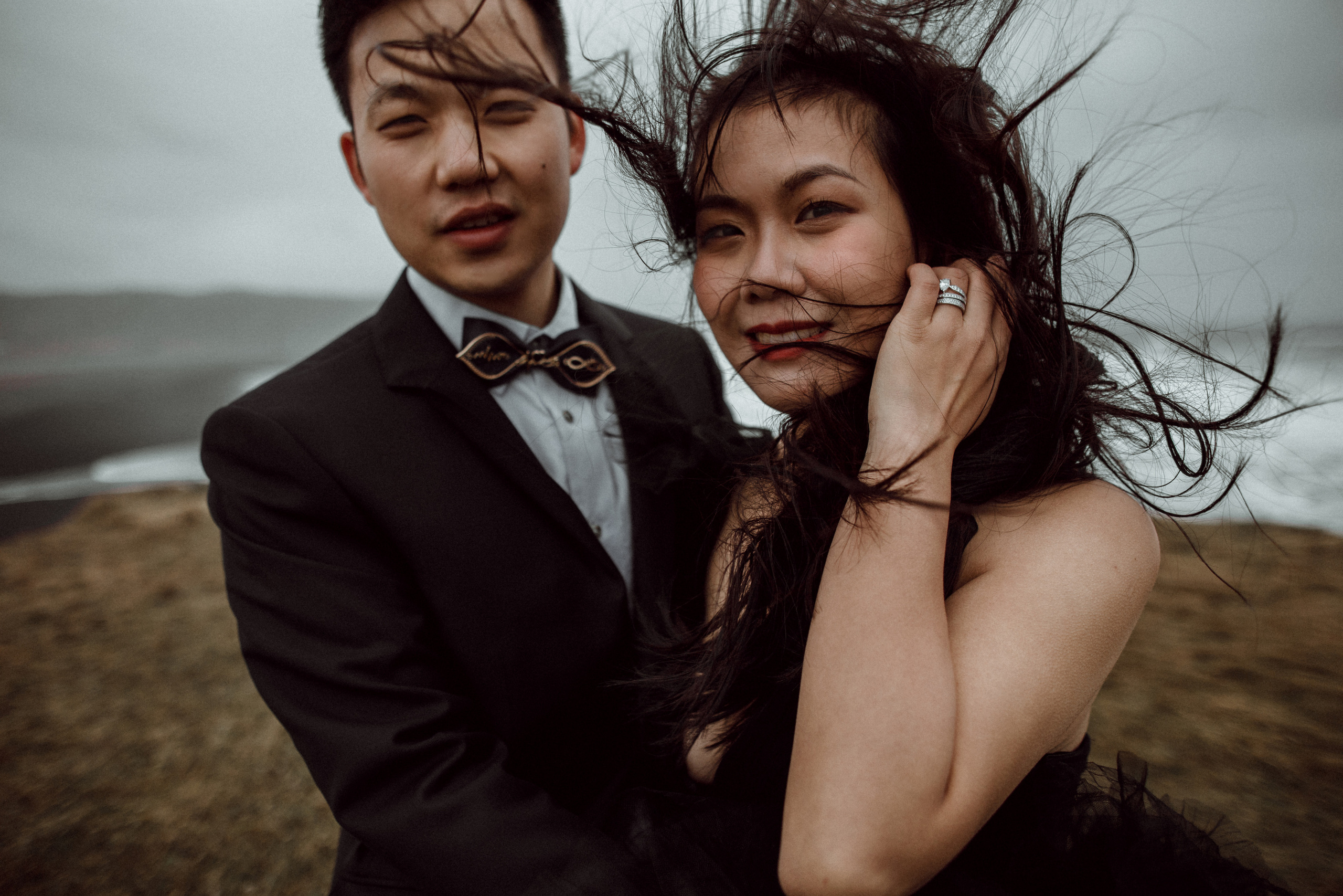 Pre-wedding photoshoot in Iceland. Iceland elopement photographer & videographer