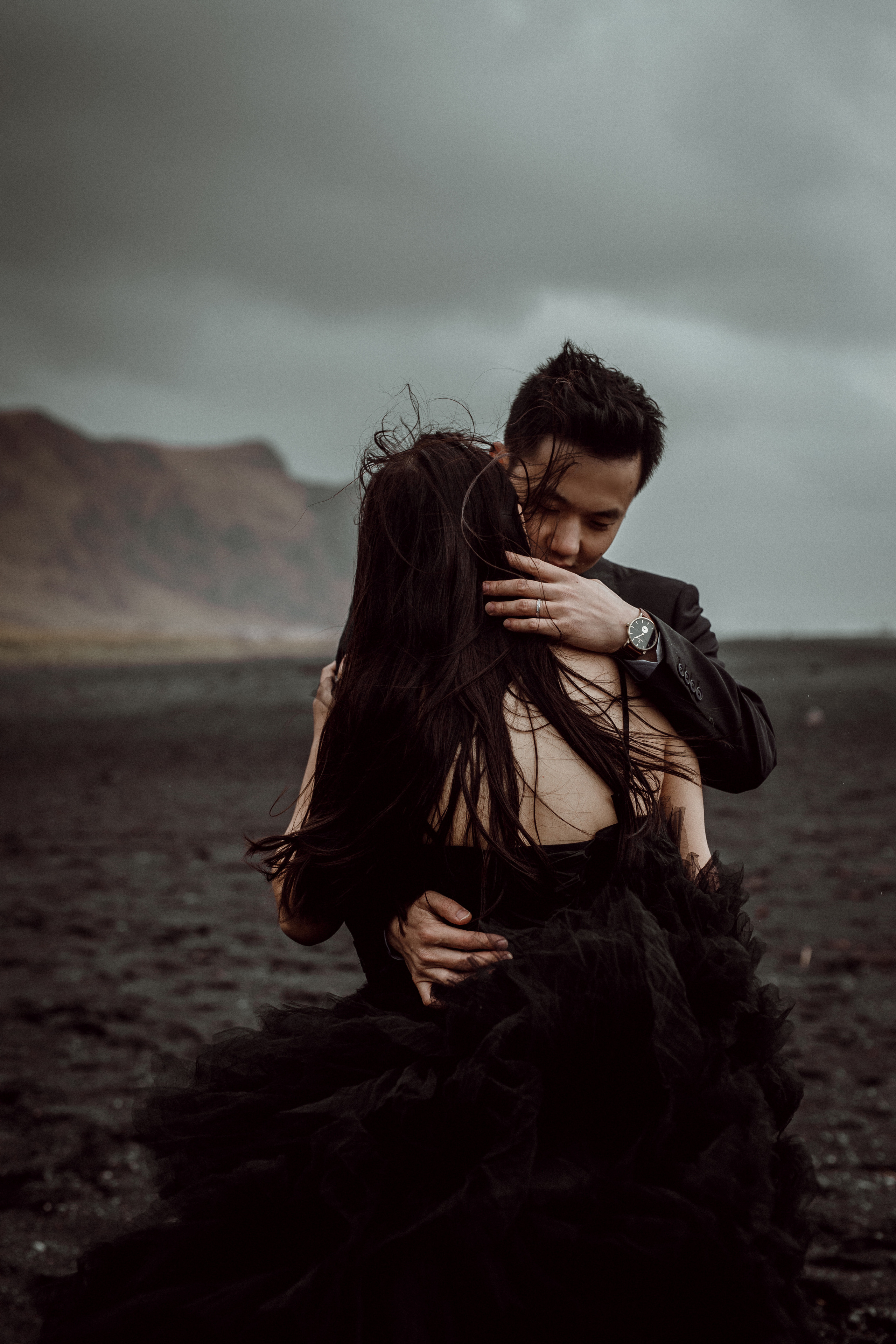 Pre-wedding photoshoot in Iceland. Iceland elopement photographer & videographer