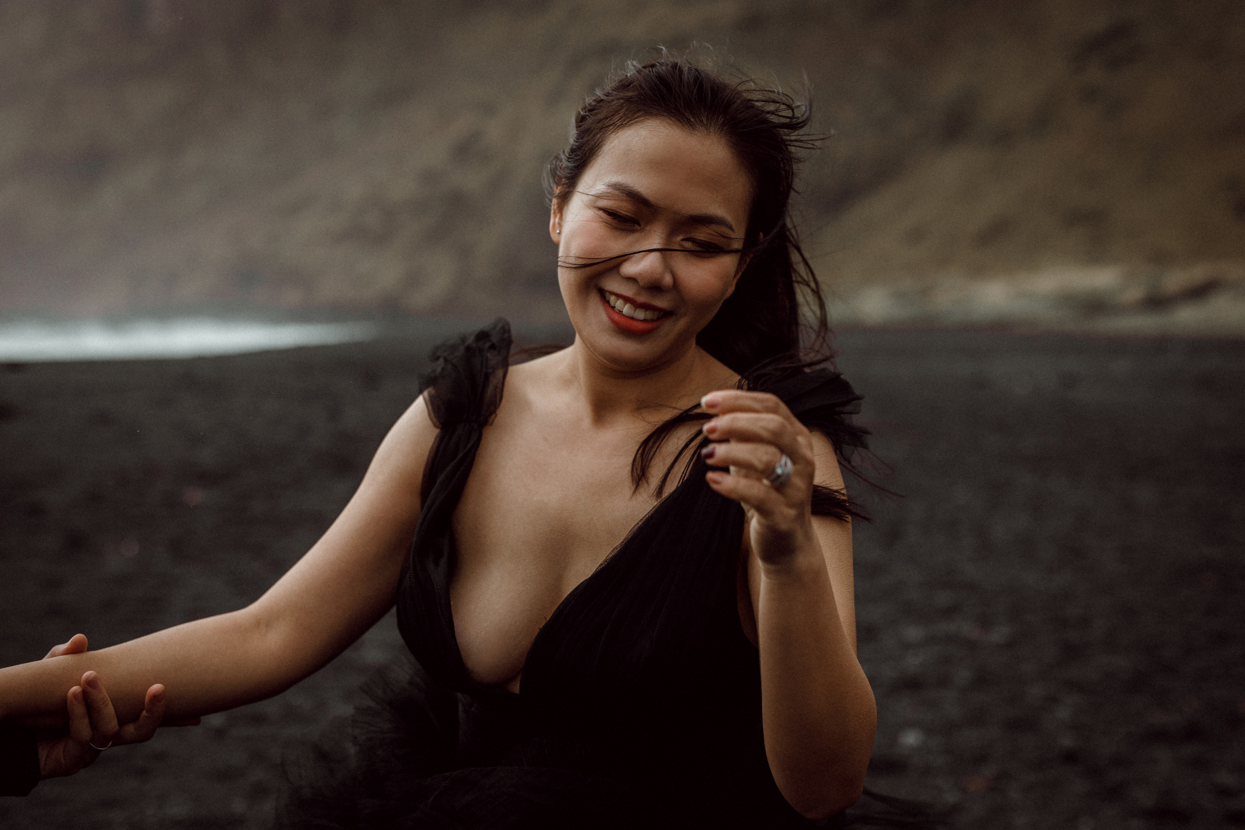 Pre-wedding photoshoot in Iceland. Iceland elopement photographer & videographer