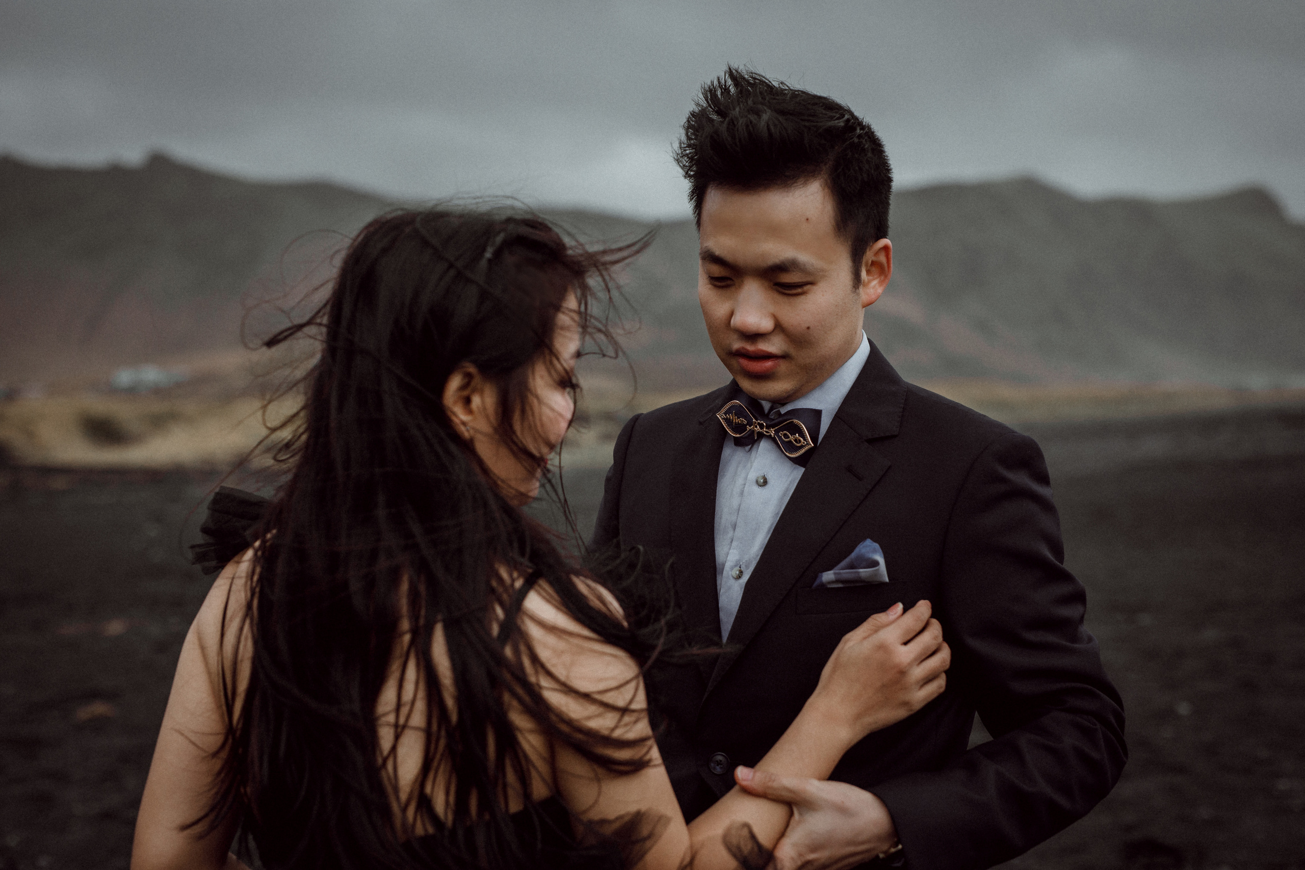 Pre-wedding photoshoot in Iceland. Iceland elopement photographer & videographer