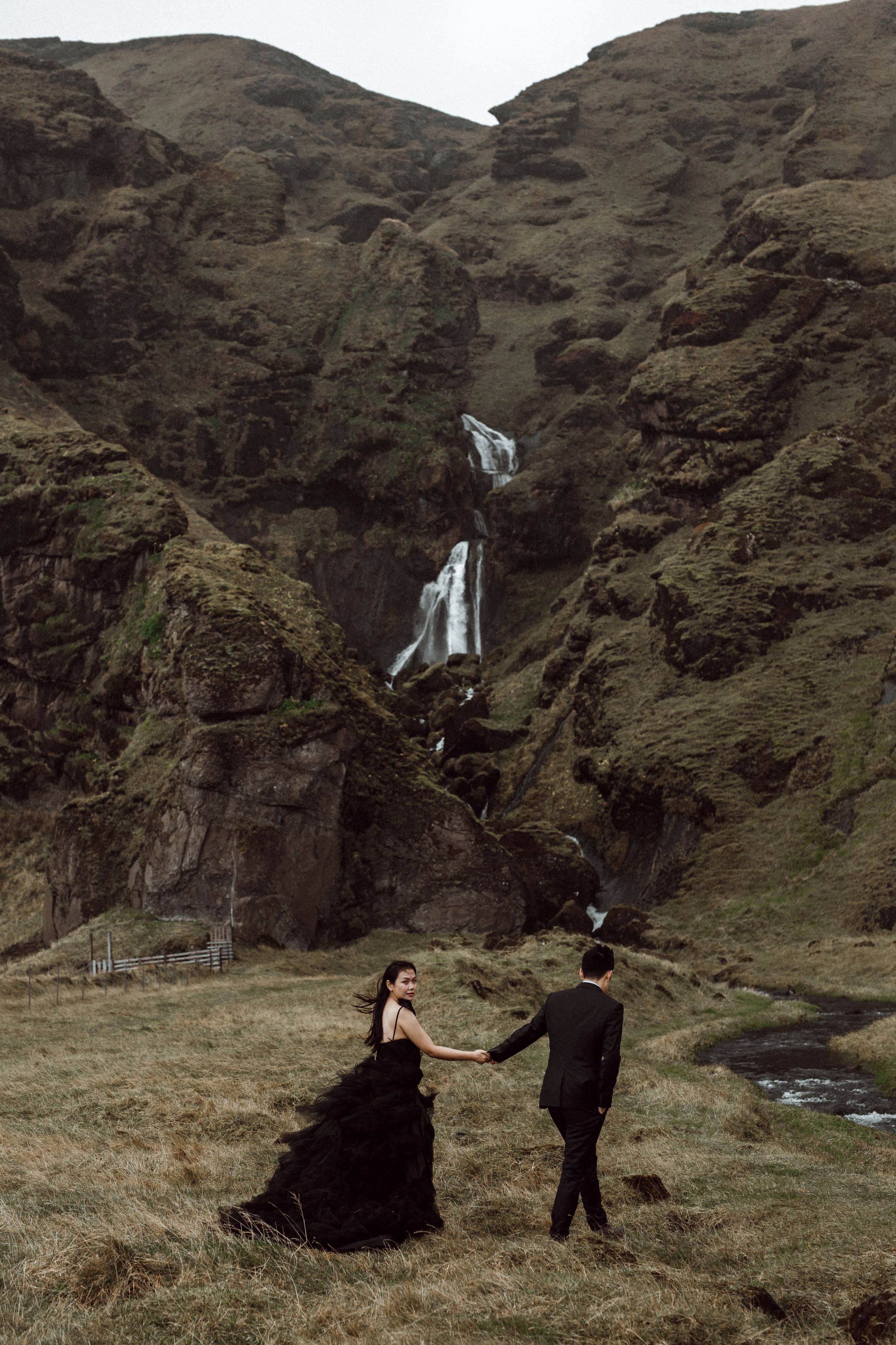 Pre-wedding photoshoot in Iceland. Iceland elopement photographer & videographer
